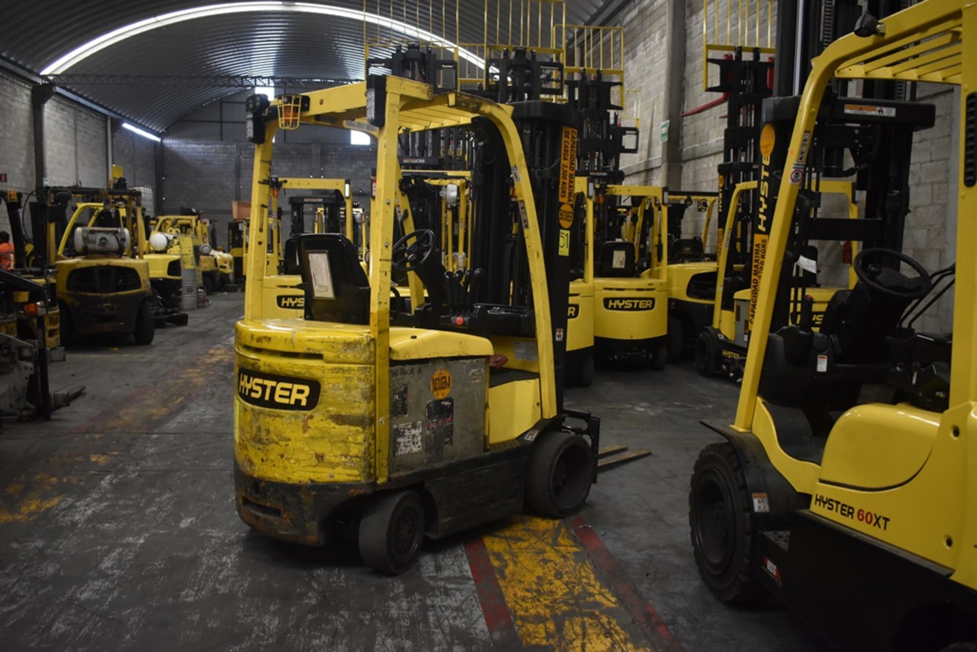 Hyster Electric Forklift, Model E50XN-27, S/N A268N20128P, Year 2016, 4750 lb Capacity - Image 8 of 44