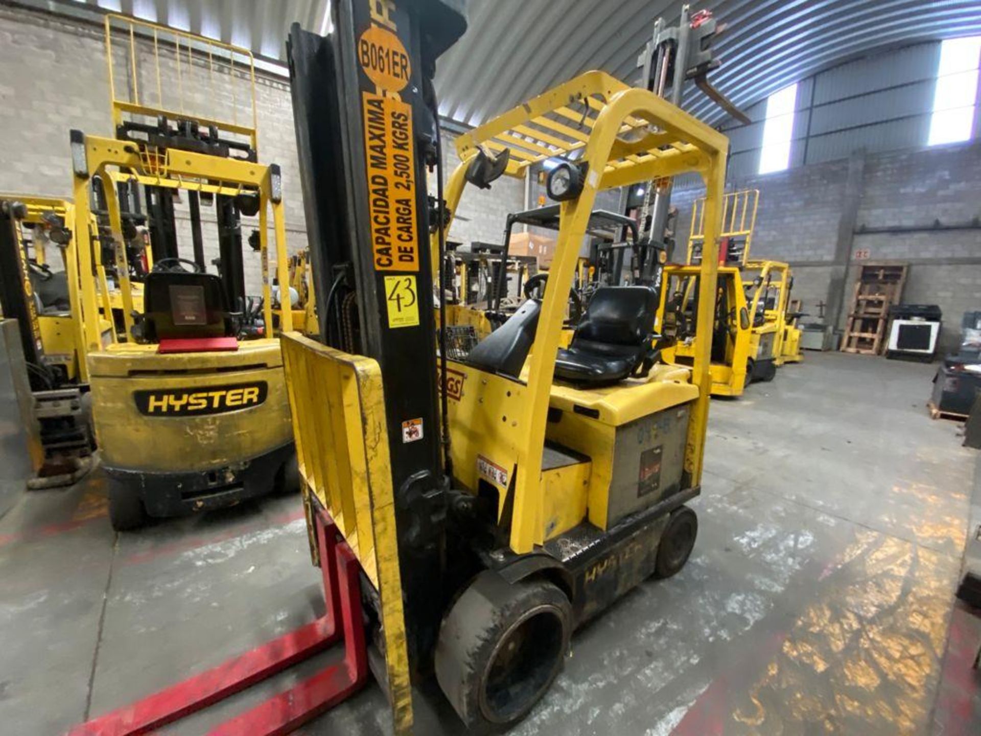 Hyster Electric Forklift, Model E50XN-27, S/N A268N20188P, Year 2016, 4750 lb Capacity - Image 27 of 48