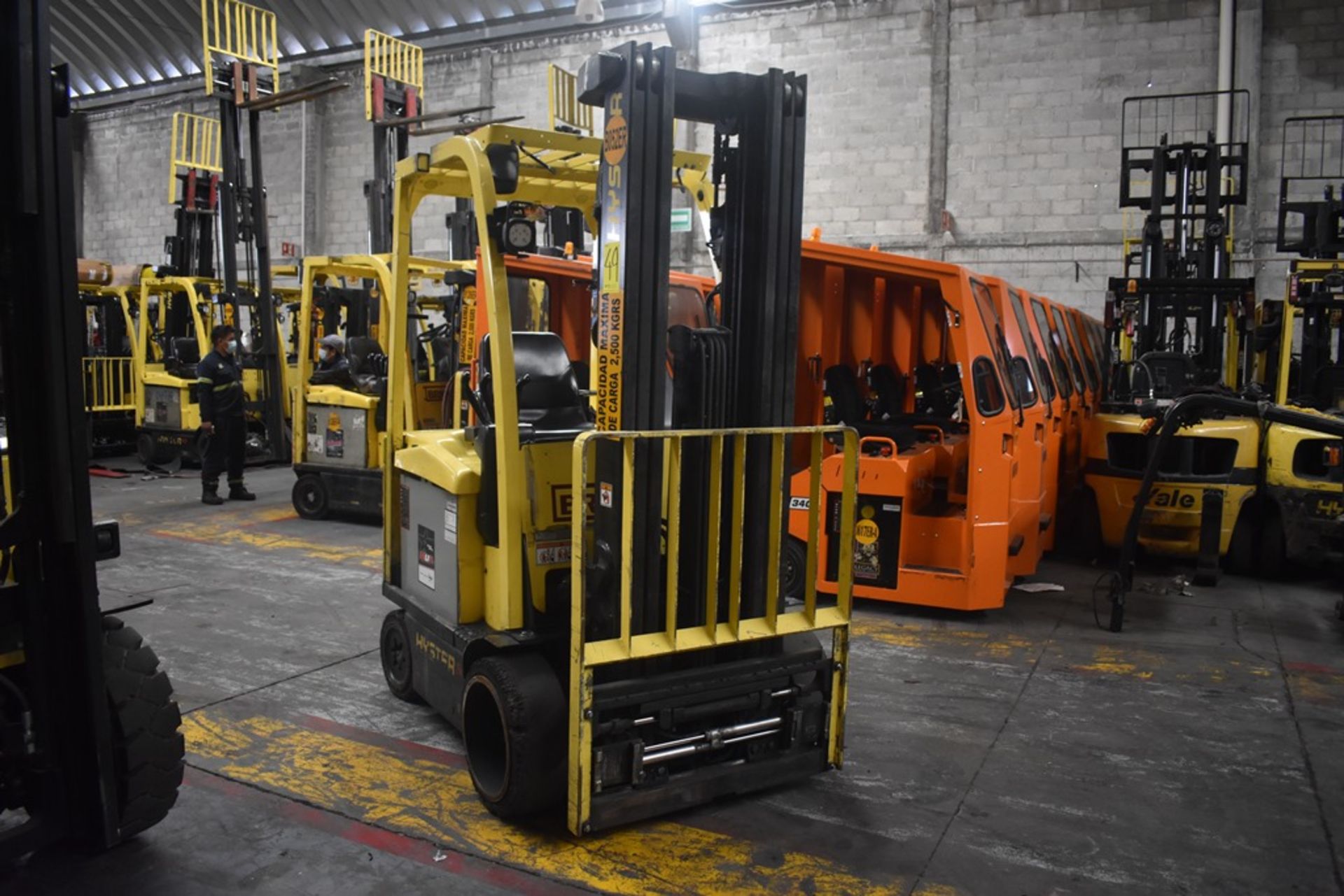 Hyster Electric Forklift, Model E50XN-27, S/N A268N20224P, Year 2016, 4750 lb Capacity - Image 13 of 14