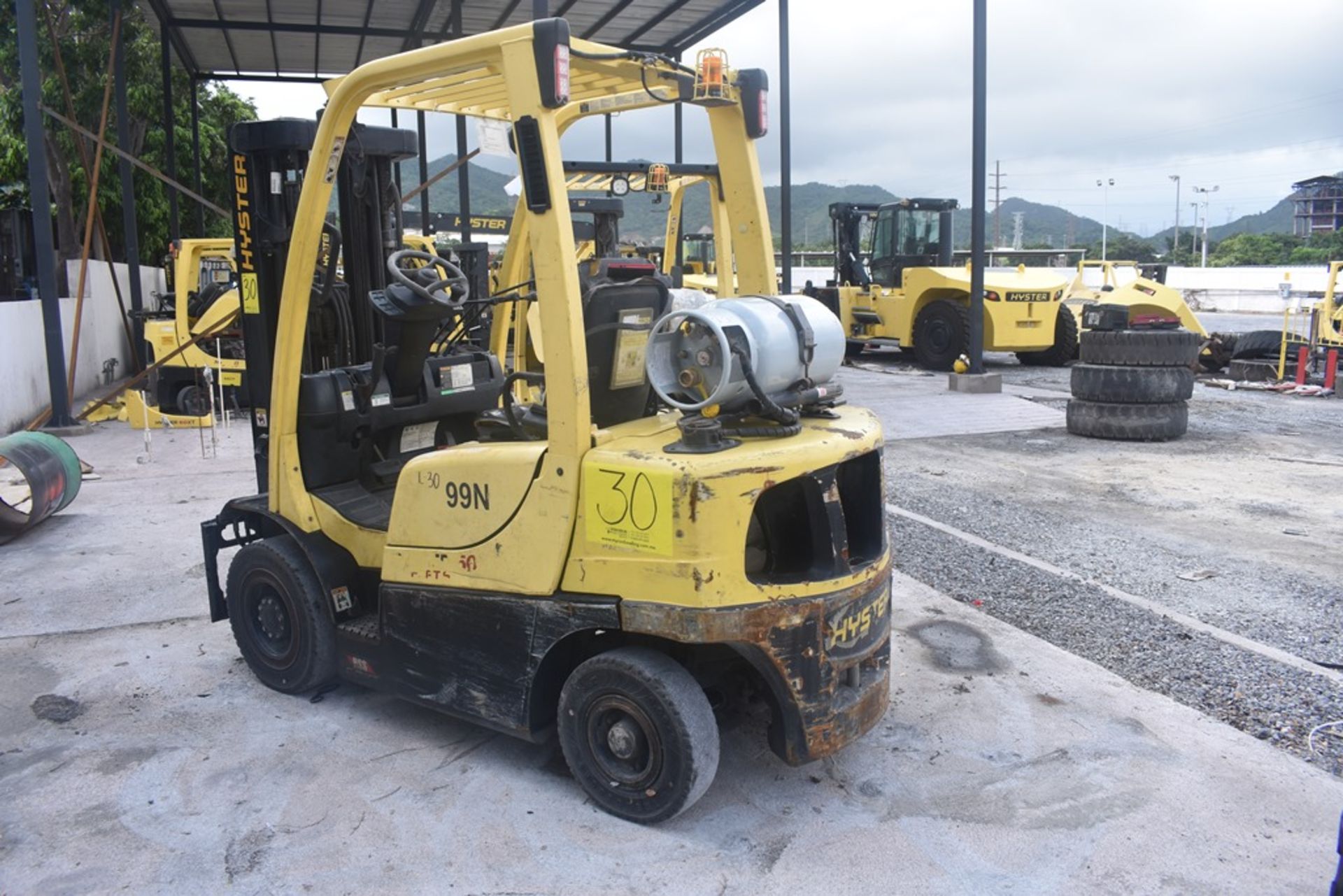 Hyster Forklift, Modelo H50FT, S/N P177V02699N, Year 2015, 5000 lb, Hours 8272 - Image 7 of 54