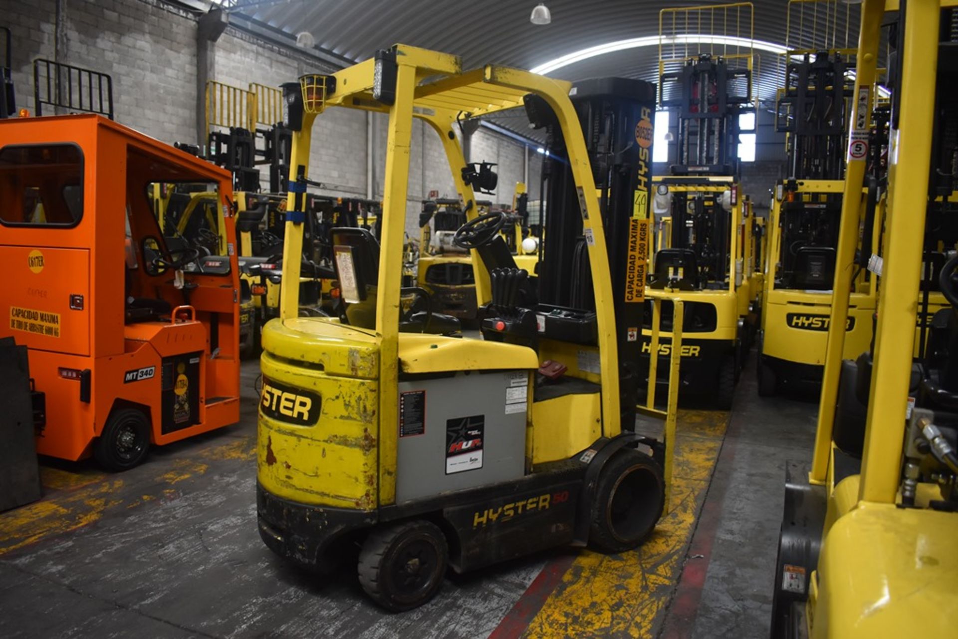 Hyster Electric Forklift, Model E50XN-27, S/N A268N20224P, Year 2016, 4750 lb Capacity - Image 11 of 14