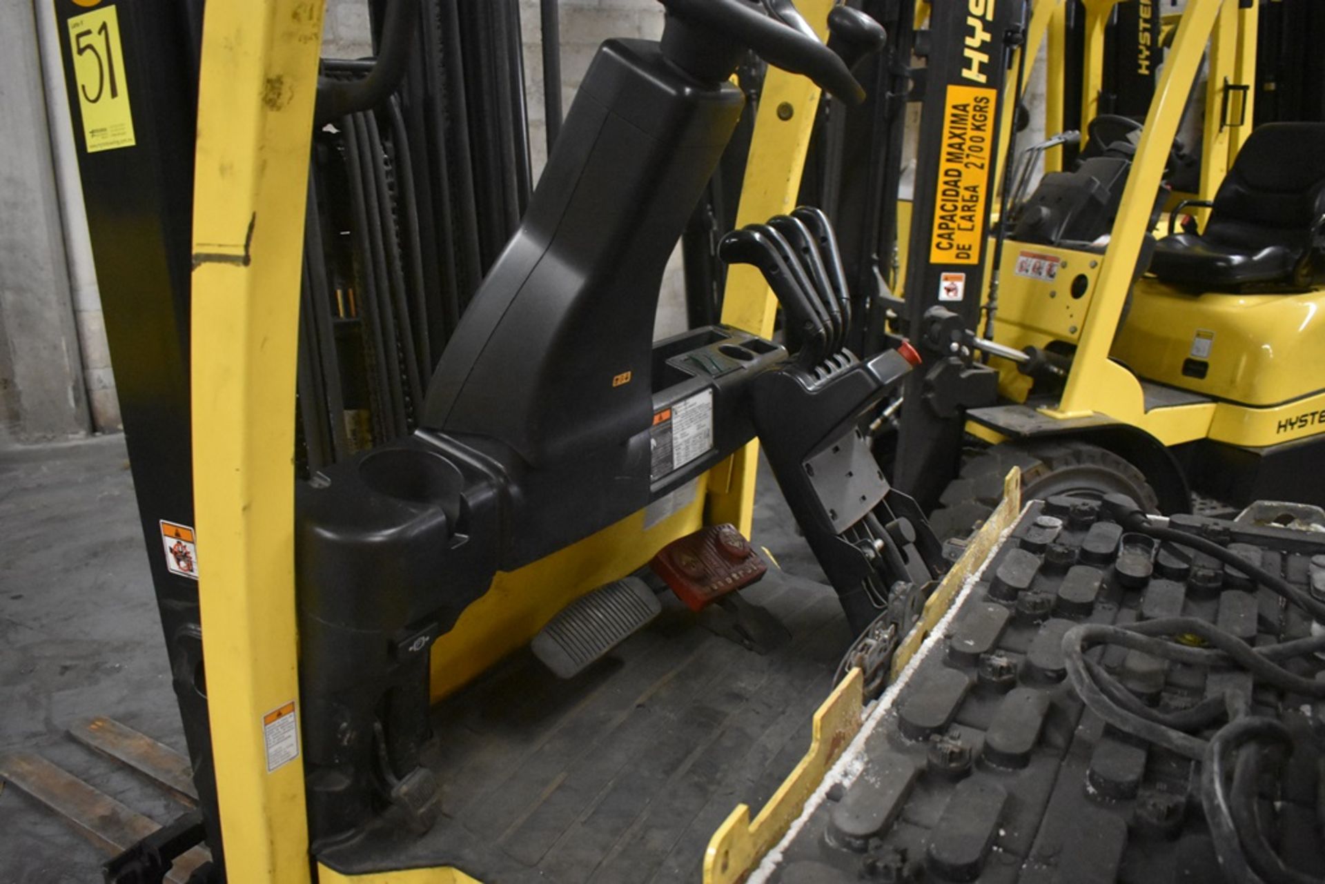 Hyster Electric Forklift, Model E50XN-27, S/N A268N20128P, Year 2016, 4750 lb Capacity - Image 39 of 44