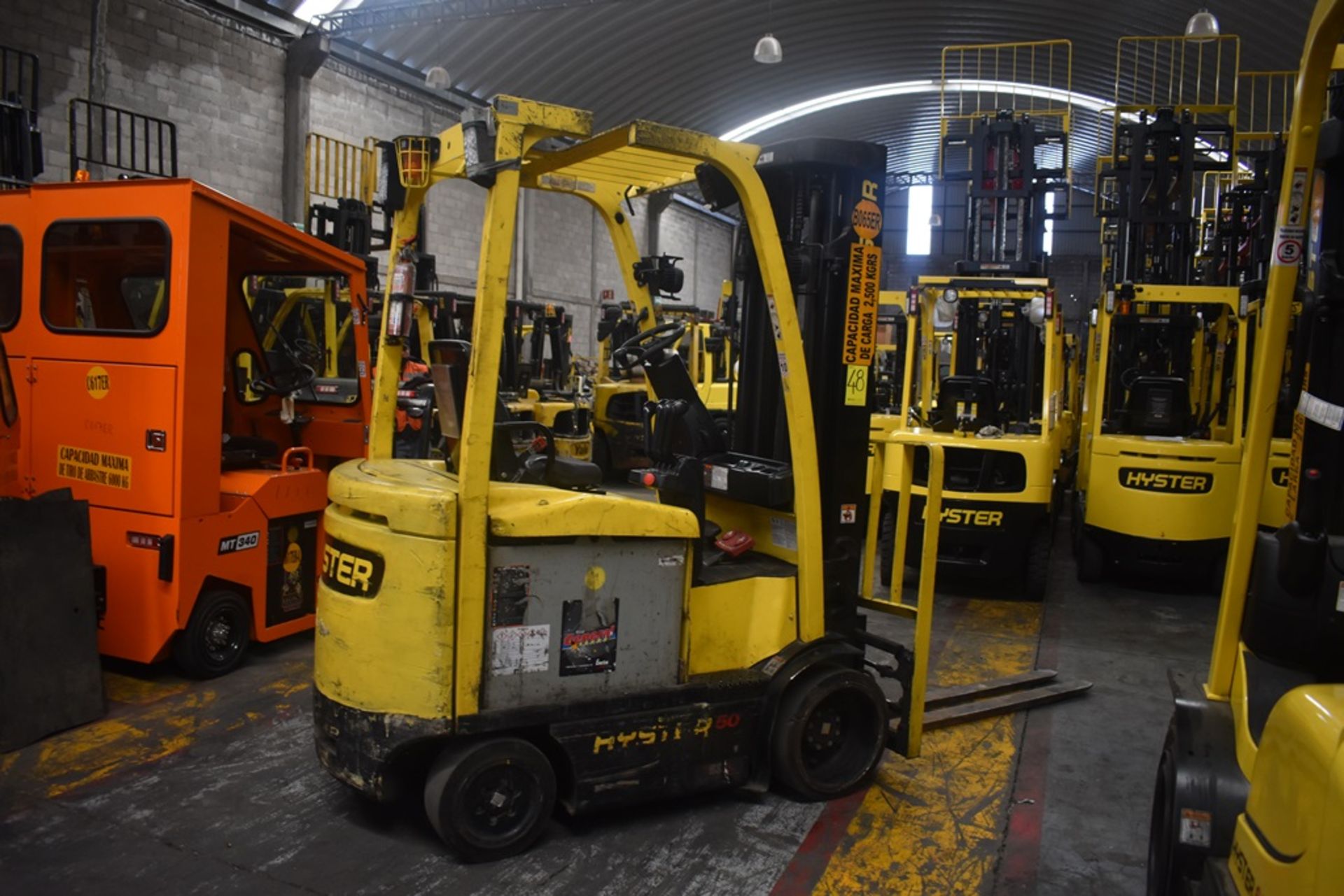 Hyster Electric Forklift, Model E50XN-27, S/N A268N20235P, Year 2016, 4750 lb Capacity - Image 11 of 38