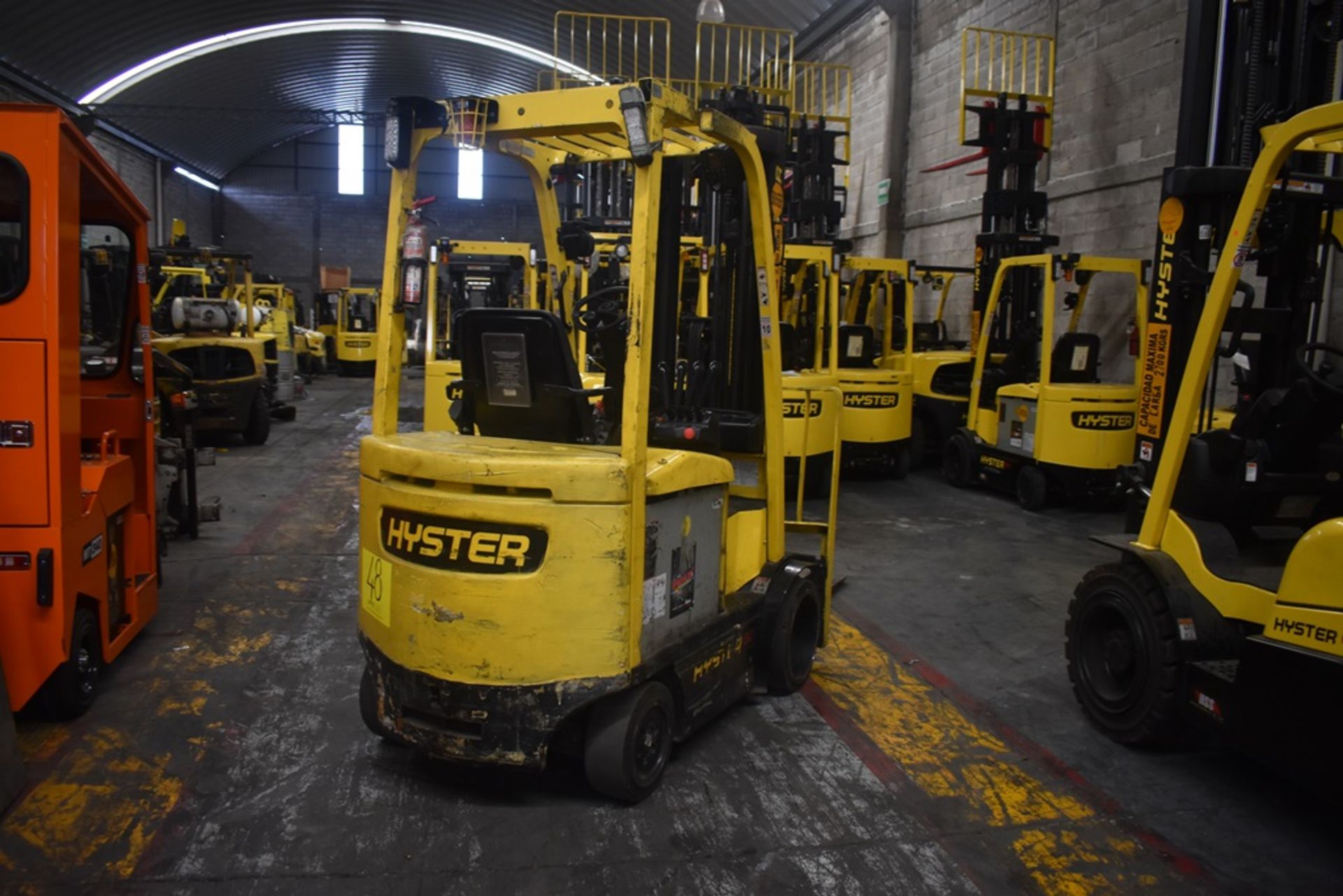 Hyster Electric Forklift, Model E50XN-27, S/N A268N20235P, Year 2016, 4750 lb Capacity - Image 8 of 38