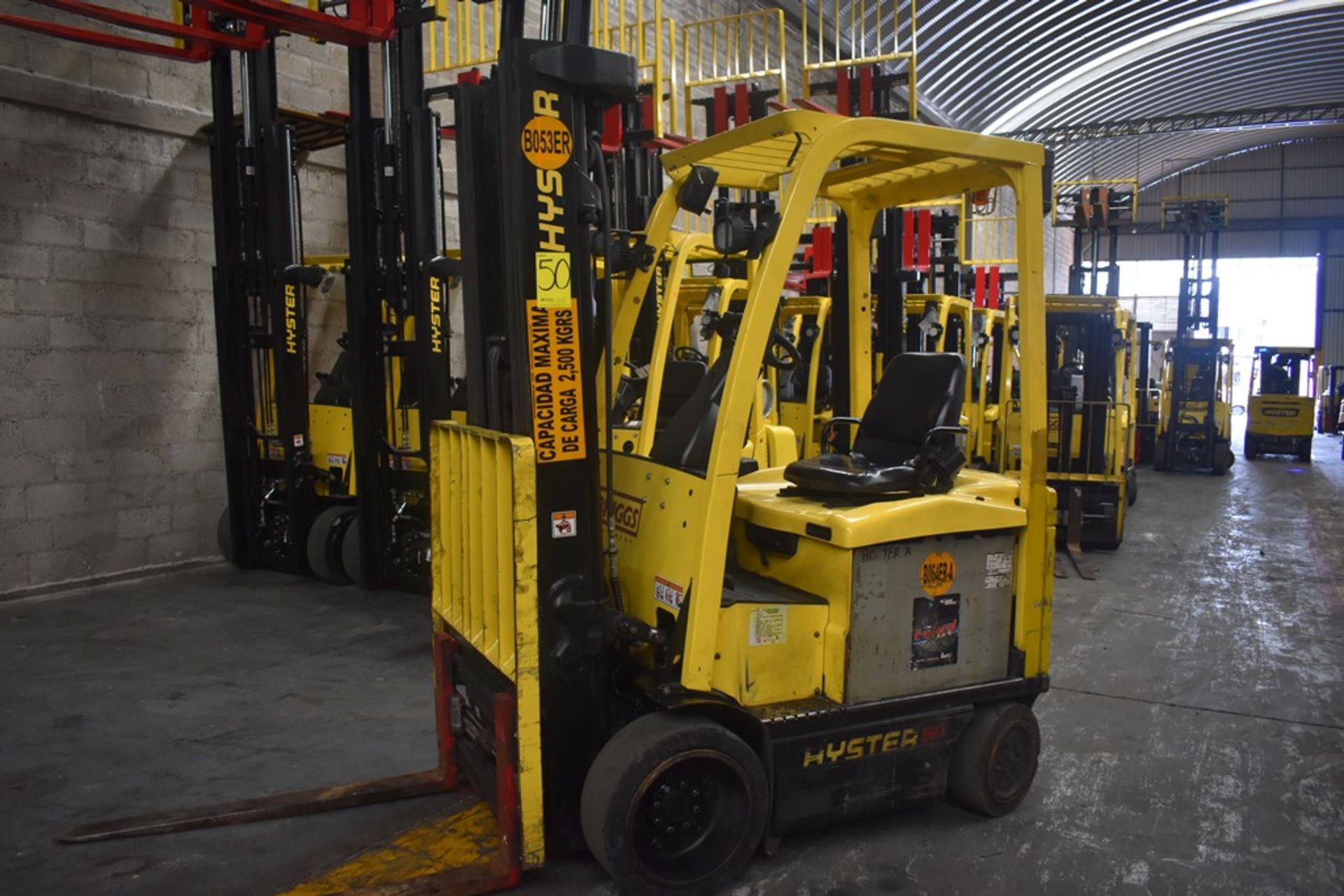 Hyster Electric Forklift, Model E50XN-27, S/N A268N20229P, Year 2016, 4750 lb Capacity - Image 18 of 43