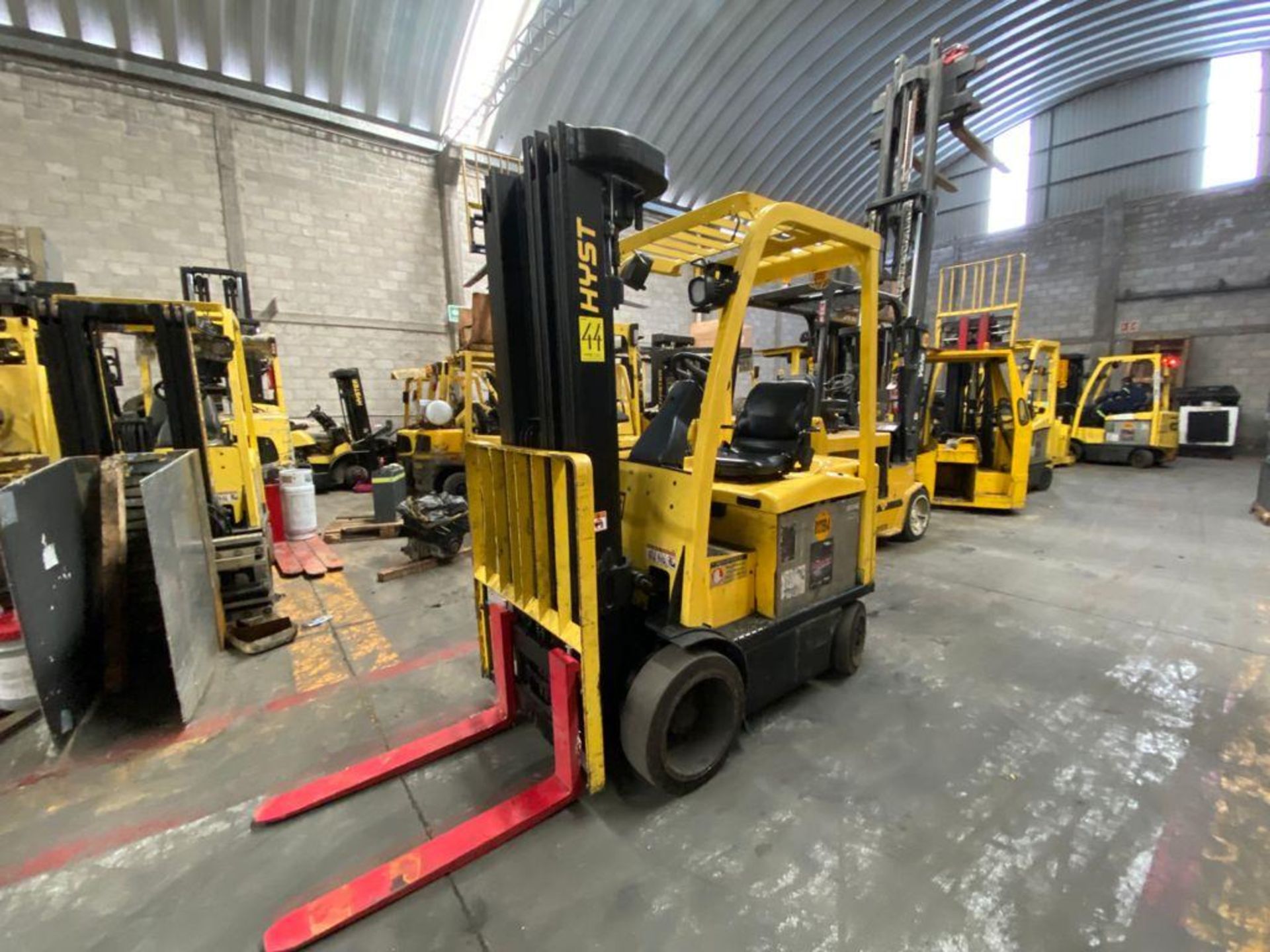 Hyster Electric Forklift, Model E50XN-27, S/N A268N20177P, Year 2016, 4750 lb Capacity