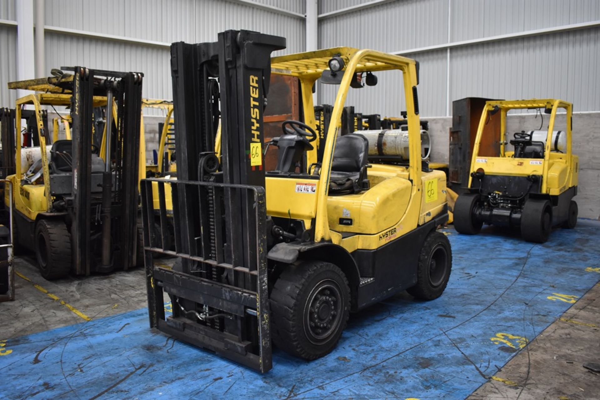 Hyster Forklift, Model H80FT, S/N U005V07045S, Year 2018, 7500 lb Capacity, Hours 8603