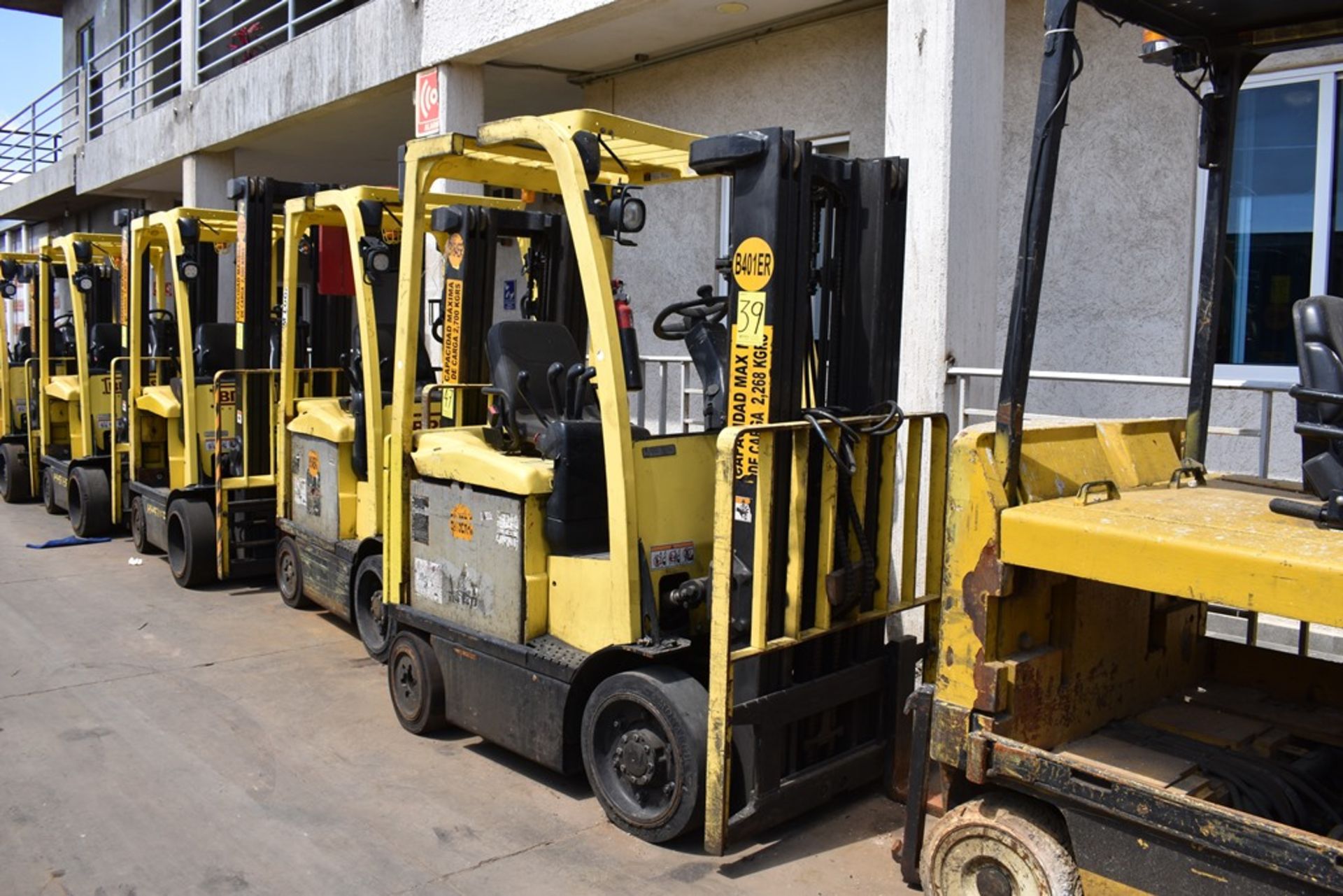 Hyster Electric Forklift, Model E50XN-27, 4750 lb capacity