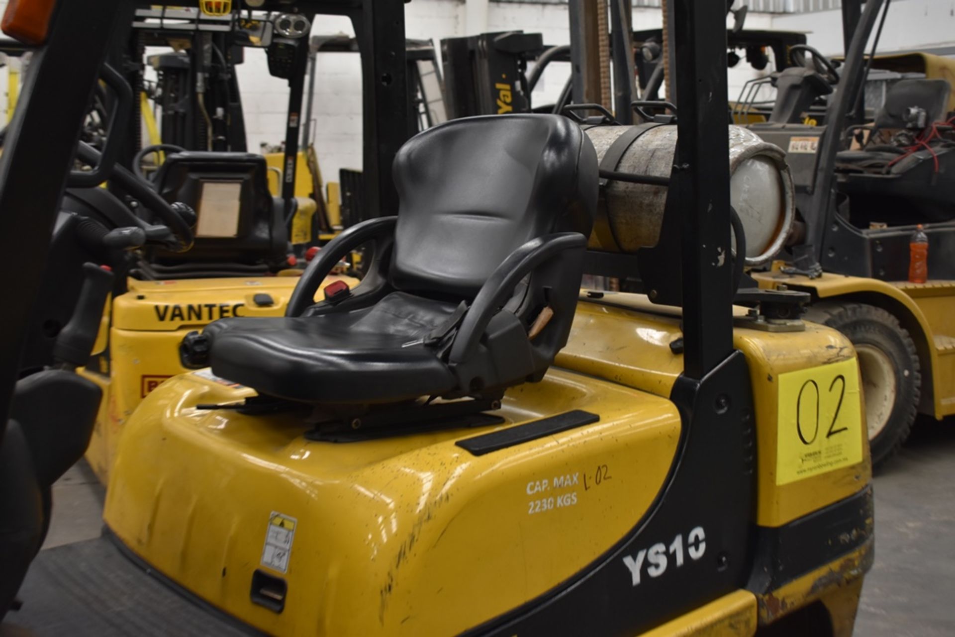 Yale Forklift, Model GLP25MX, 5000 lb Capacity - Image 25 of 42