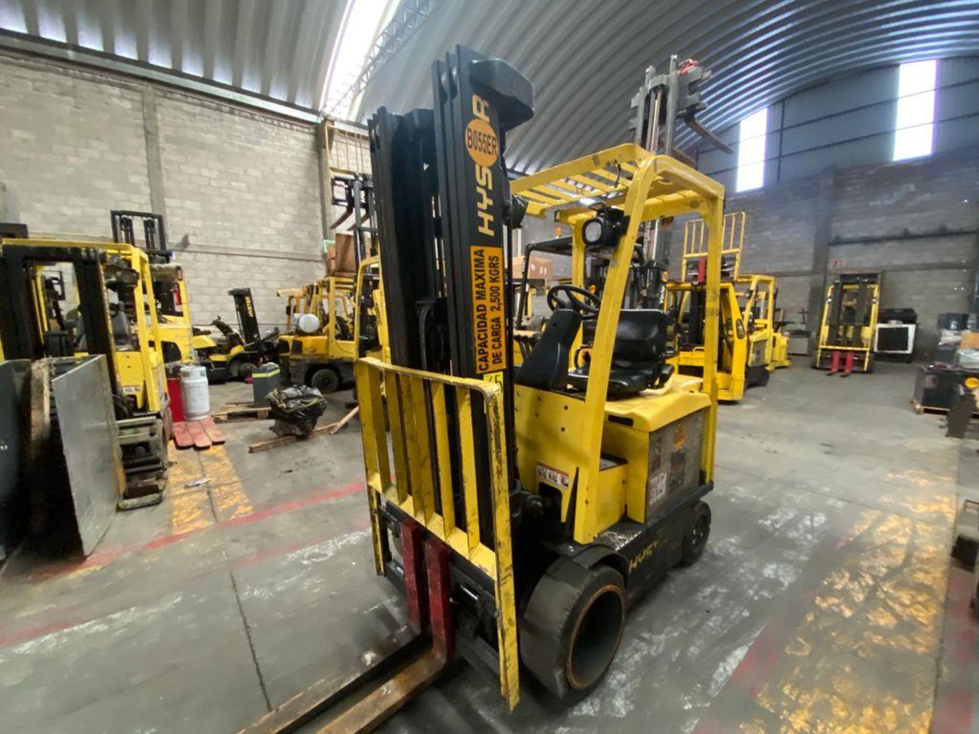 Hyster Electric Forklift, Model E50XN-27, S/N A268N20237P, Year 2016, 4750 lb Capacity - Image 2 of 40