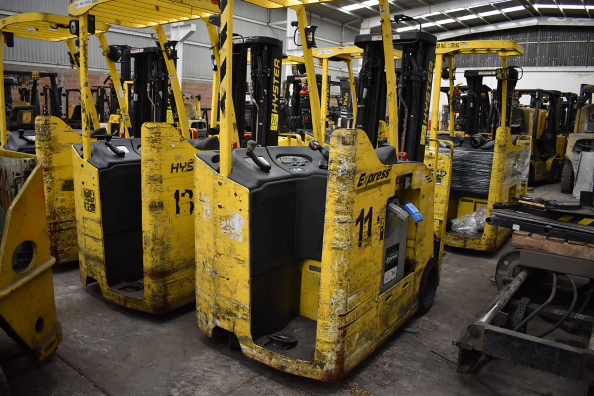 Hyster Electric Forklift, Model E40HSD2-21, S/N B219N02763M, 3850 lb Capacity - Image 12 of 24