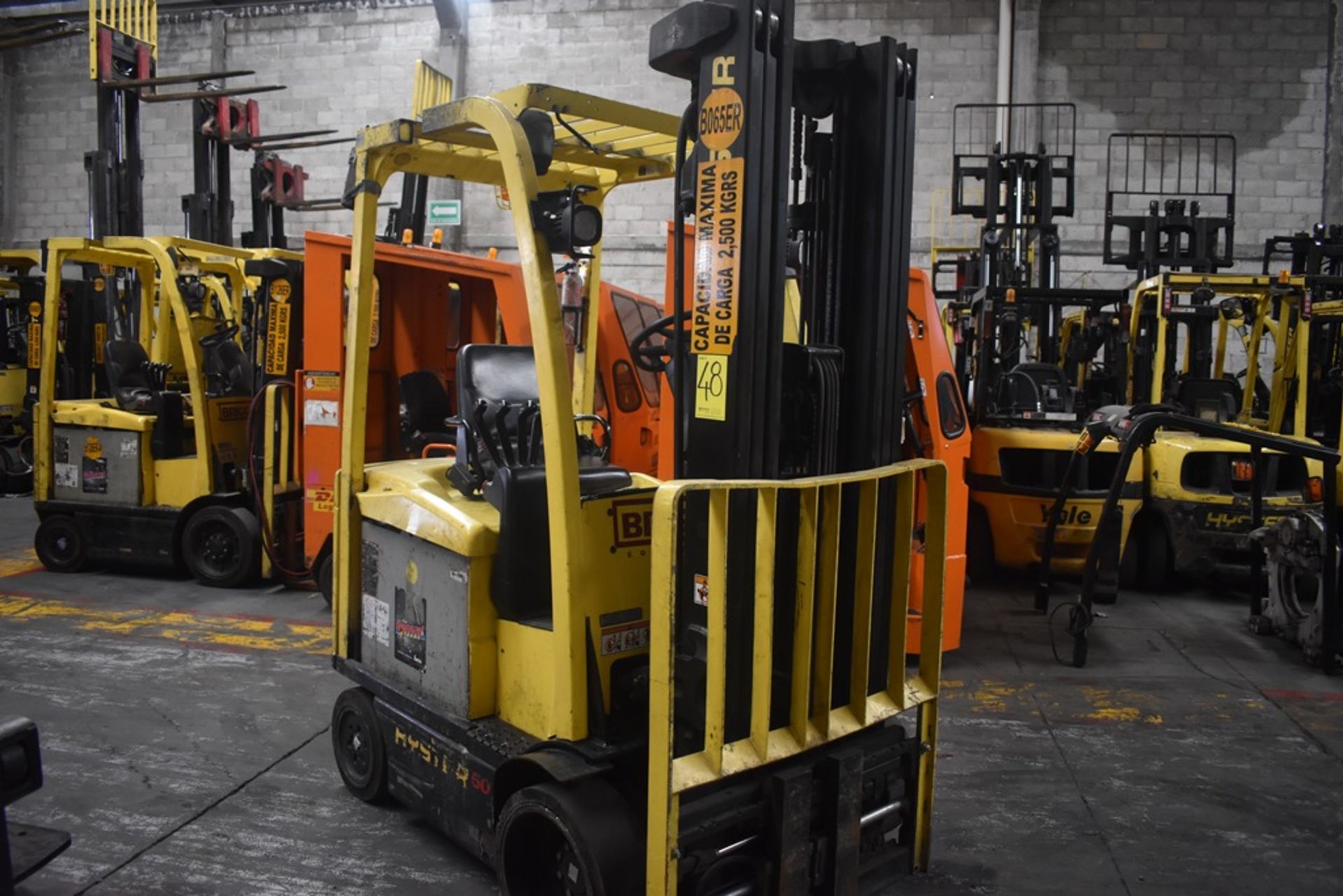 Hyster Electric Forklift, Model E50XN-27, S/N A268N20235P, Year 2016, 4750 lb Capacity - Image 14 of 38