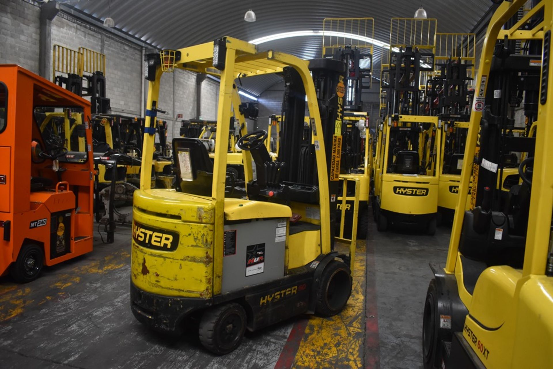 Hyster Electric Forklift, Model E50XN-27, S/N A268N20224P, Year 2016, 4750 lb Capacity - Image 10 of 14