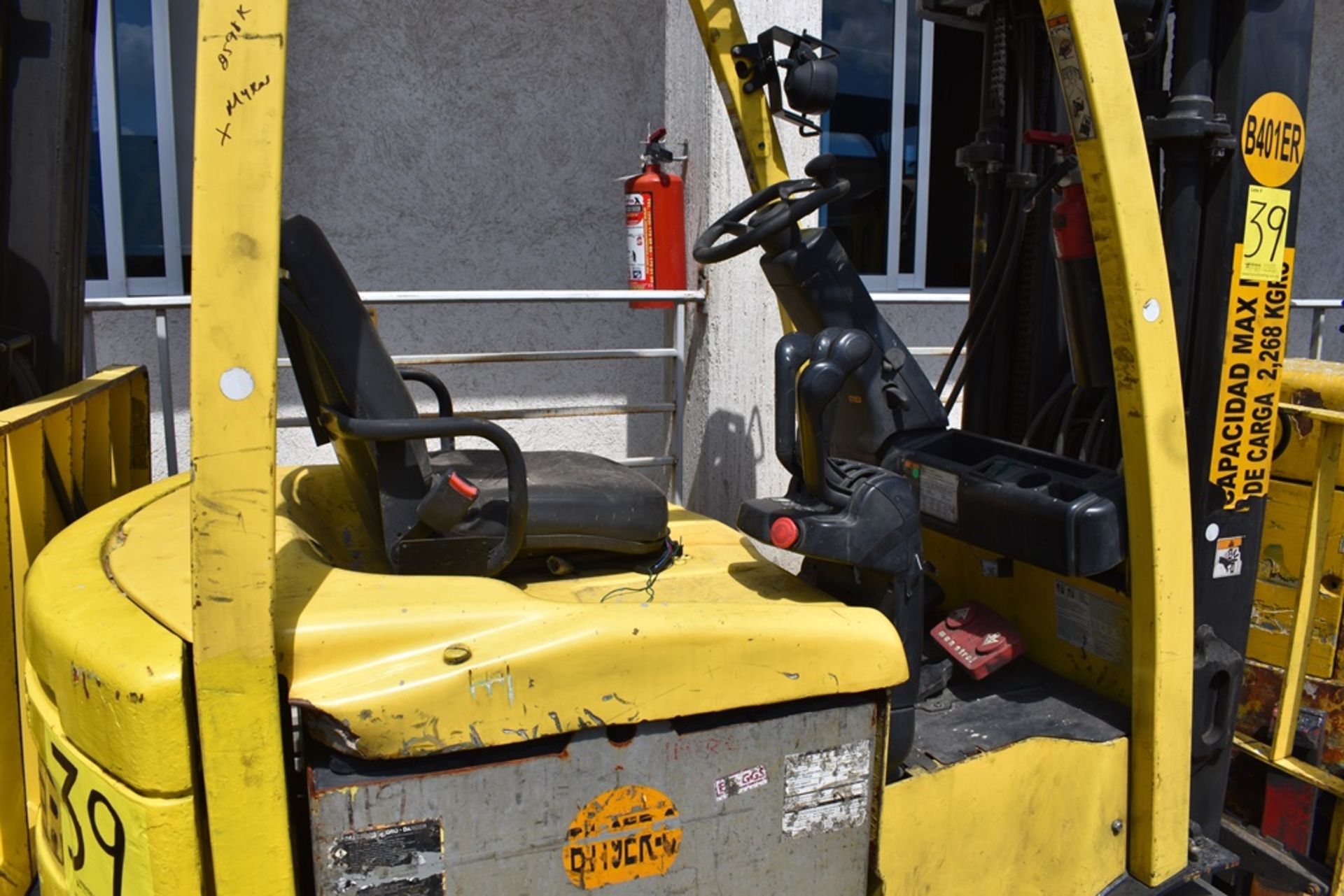 Hyster Electric Forklift, Model E50XN-27, 4750 lb capacity - Image 9 of 23