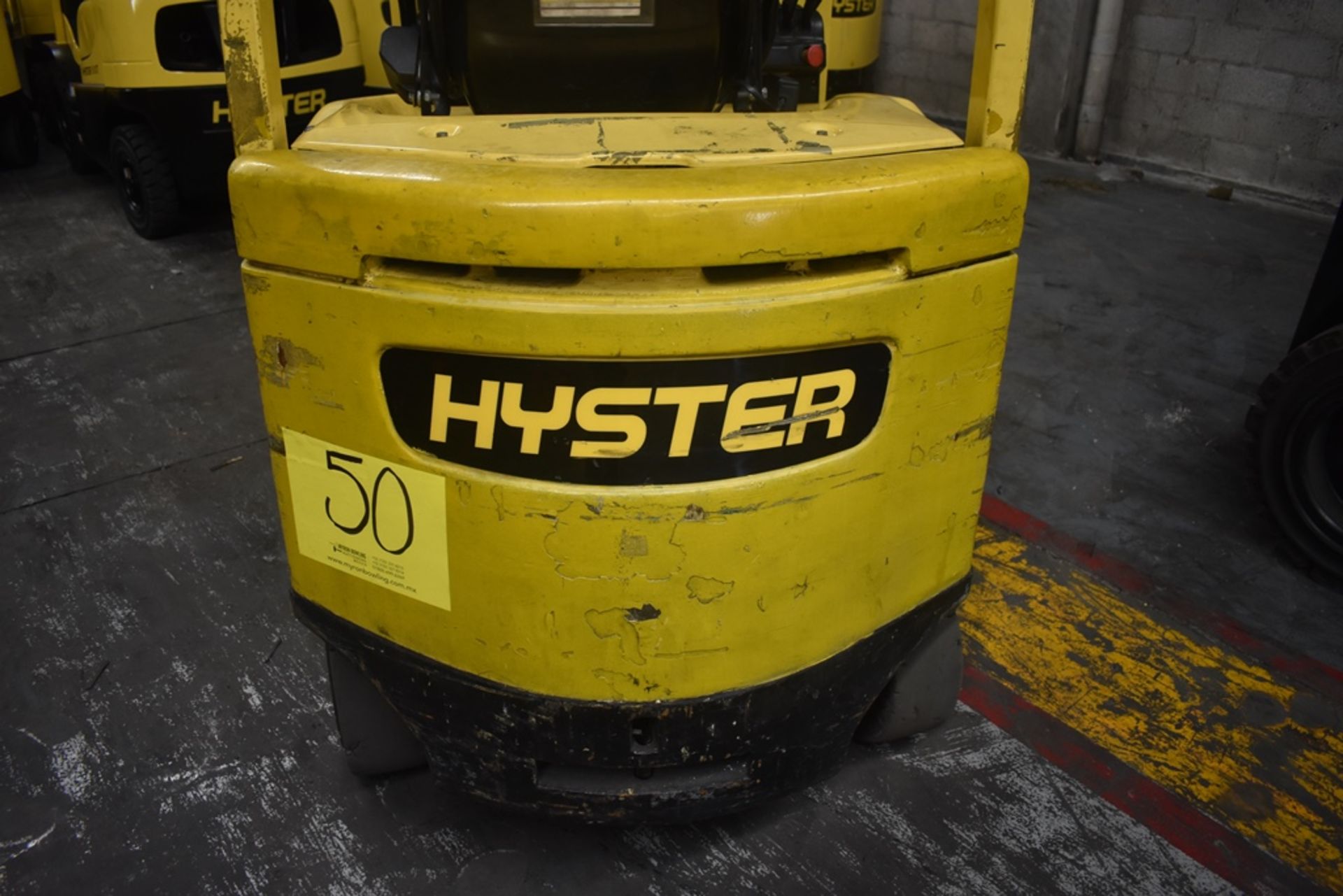 Hyster Electric Forklift, Model E50XN-27, S/N A268N20229P, Year 2016, 4750 lb Capacity - Image 25 of 43