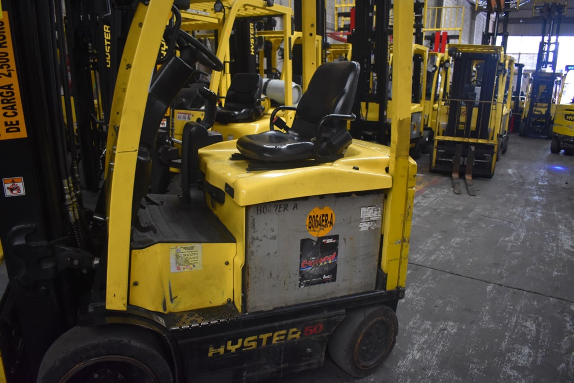 Hyster Electric Forklift, Model E50XN-27, S/N A268N20229P, Year 2016, 4750 lb Capacity - Image 23 of 43
