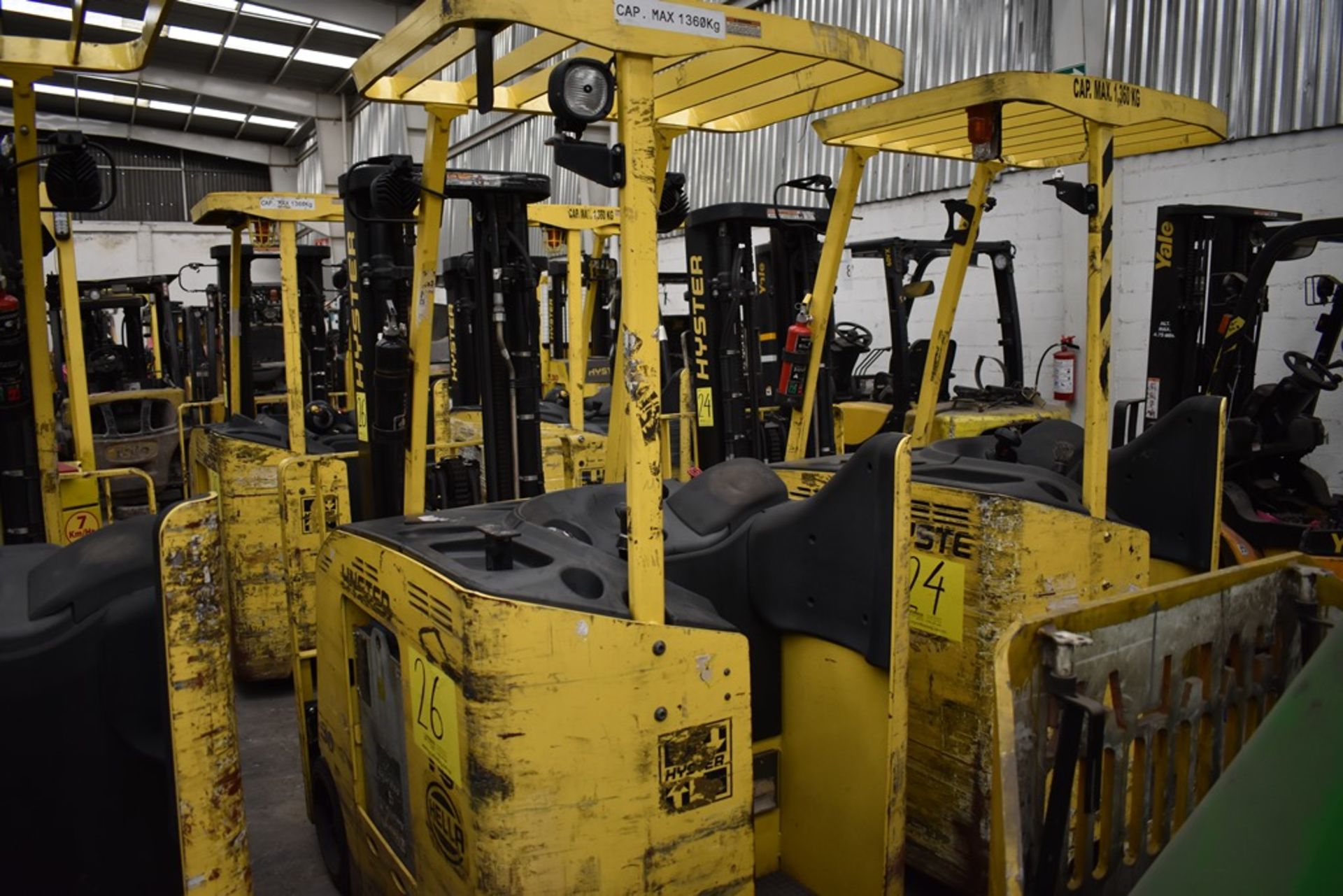 Hyster Electric Forklift, Model E30HSD2-18, S/N B219N02353L, 2850 lb Capacity - Image 6 of 22