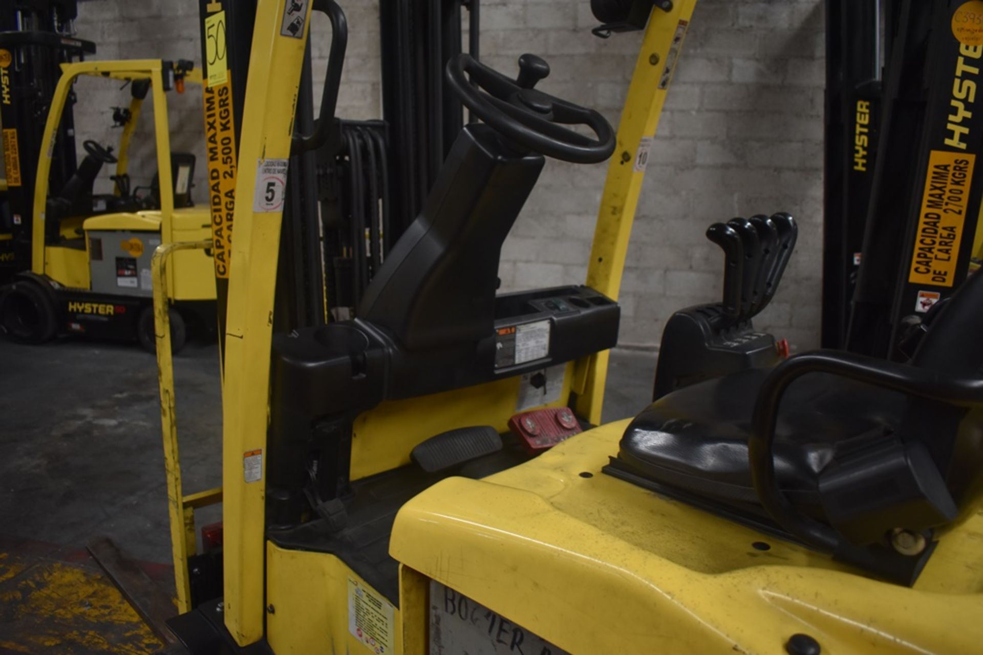 Hyster Electric Forklift, Model E50XN-27, S/N A268N20229P, Year 2016, 4750 lb Capacity - Image 38 of 43