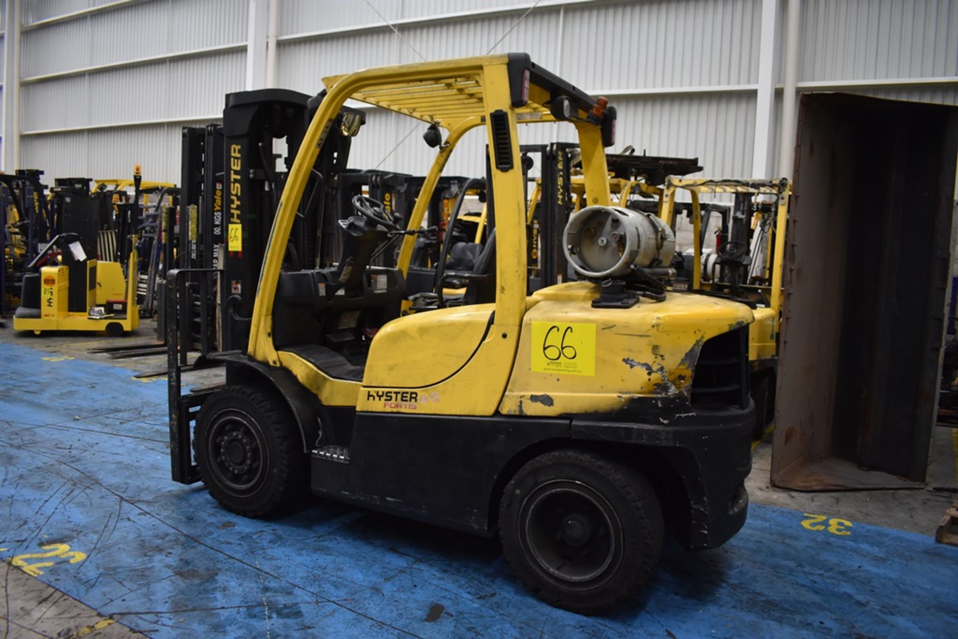 Hyster Forklift, Model H80FT, S/N U005V07045S, Year 2018, 7500 lb Capacity, Hours 8603 - Image 6 of 38