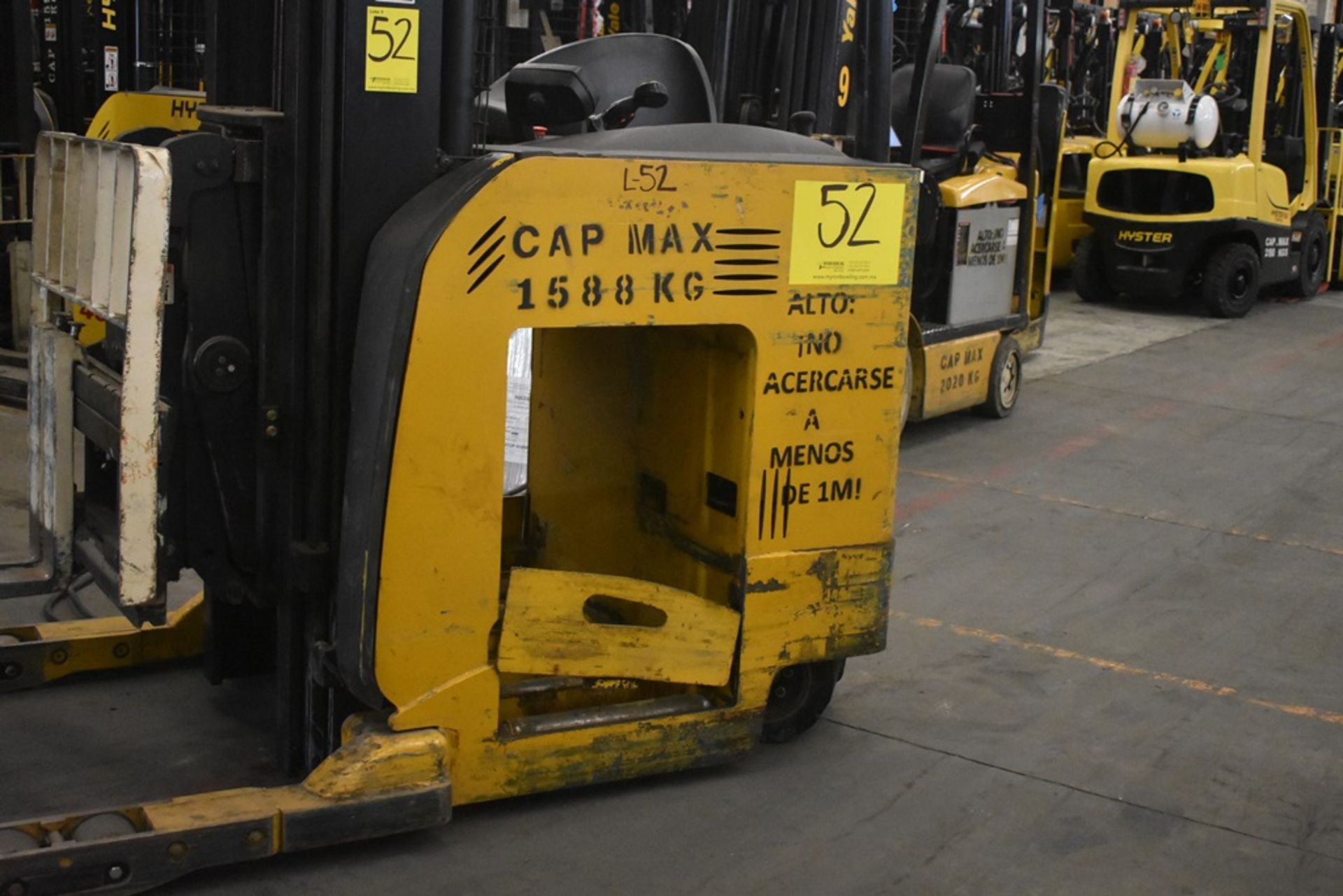 Hyster Electric Forklift, Model NDR035EANL36TE157, S/N C861N03076H, Year 2010, 3500 lb Capacity - Image 9 of 33