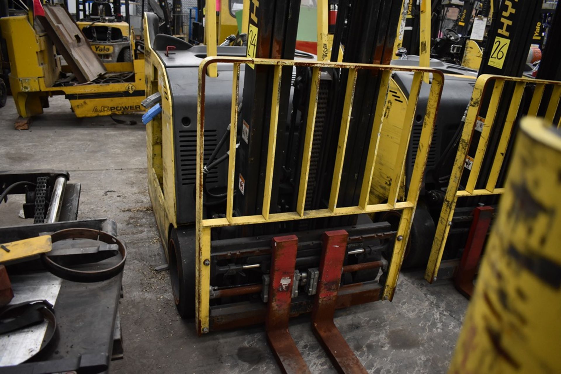 Hyster Electric Forklift, Model E40HSD2-21, S/N B219N02763M, 3850 lb Capacity - Image 4 of 24