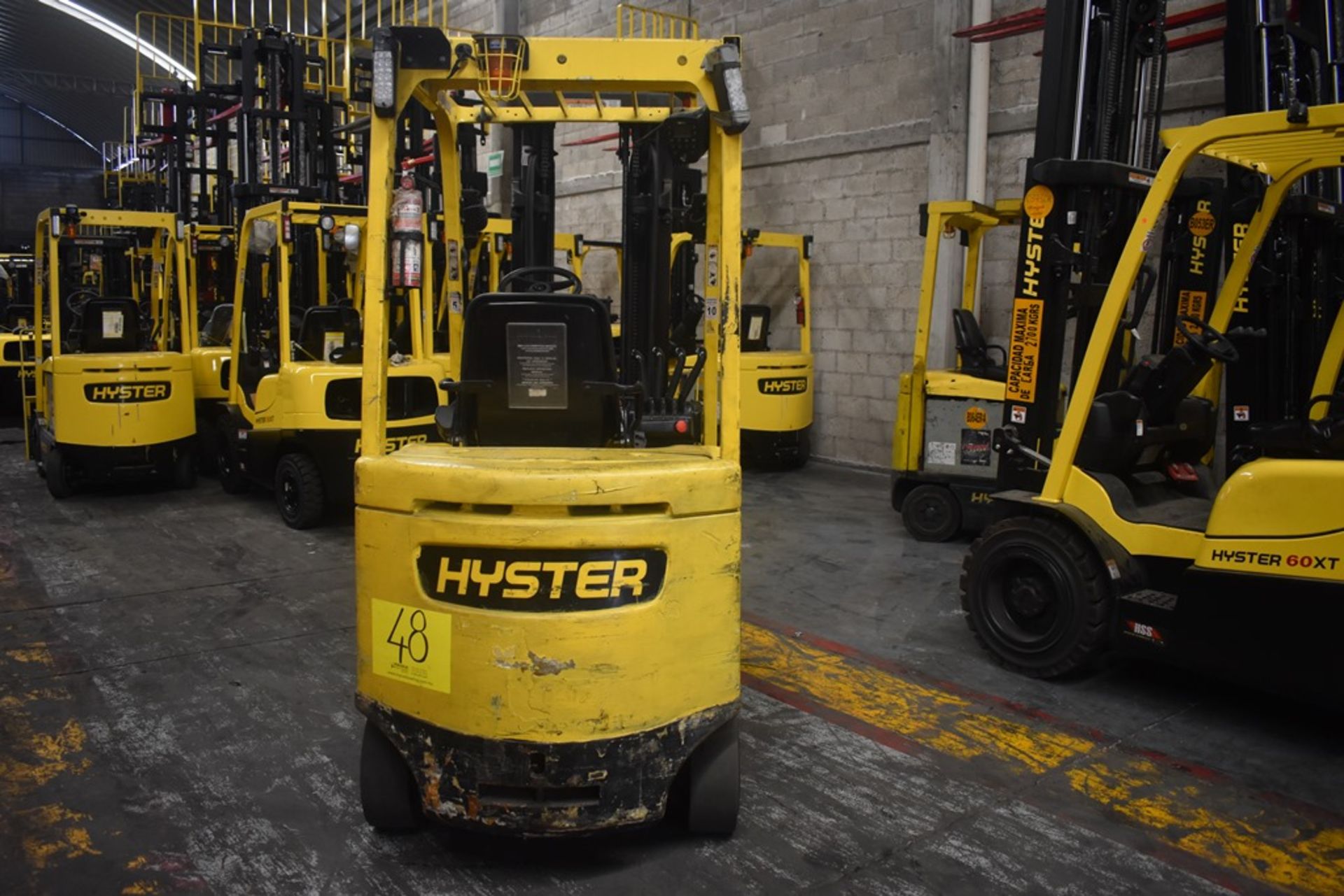 Hyster Electric Forklift, Model E50XN-27, S/N A268N20235P, Year 2016, 4750 lb Capacity - Image 7 of 38