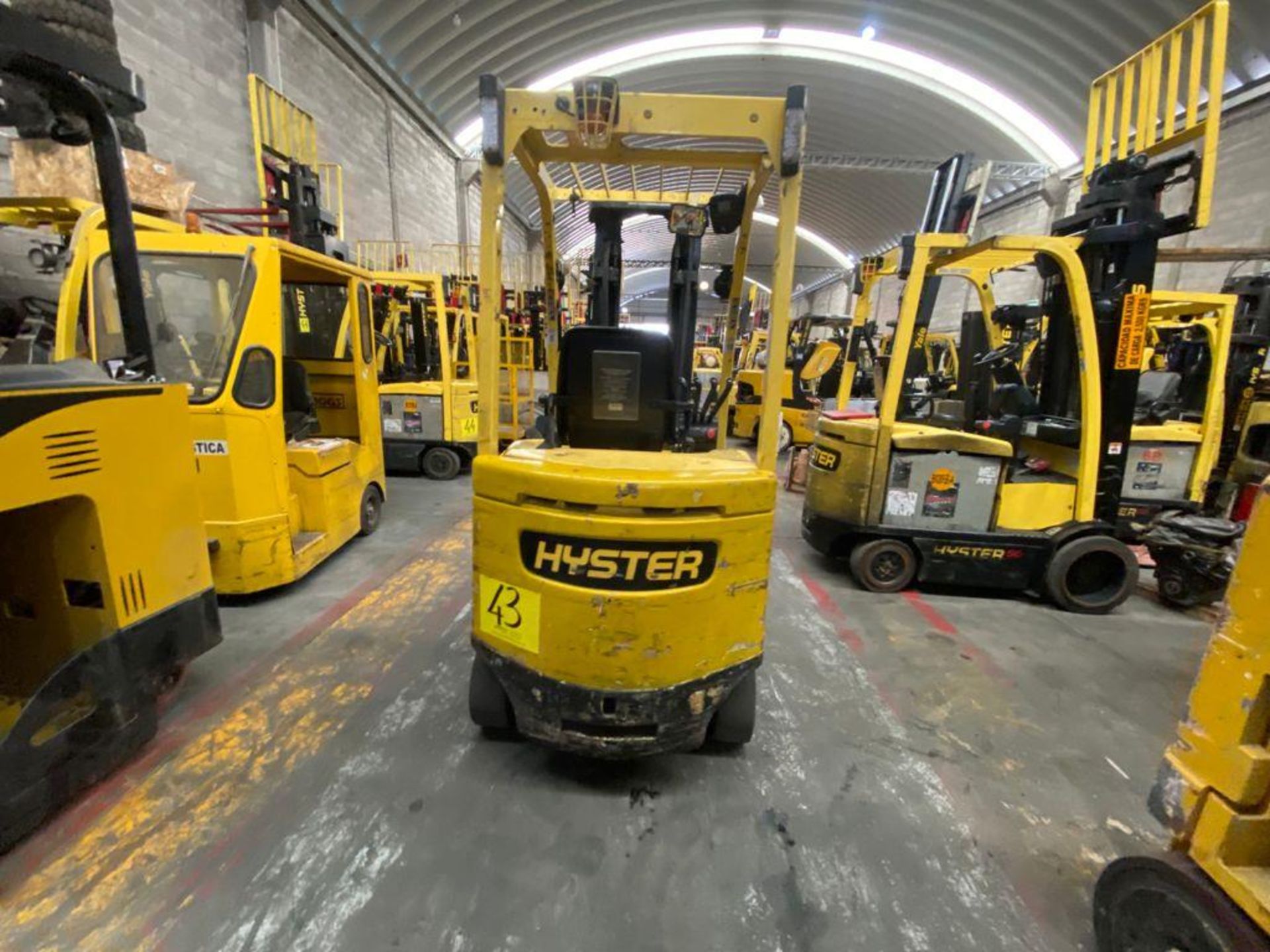 Hyster Electric Forklift, Model E50XN-27, S/N A268N20188P, Year 2016, 4750 lb Capacity - Image 7 of 48