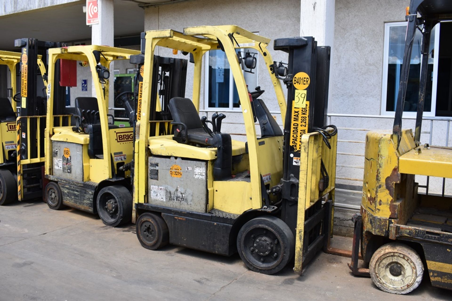 Hyster Electric Forklift, Model E50XN-27, 4750 lb capacity - Image 4 of 23
