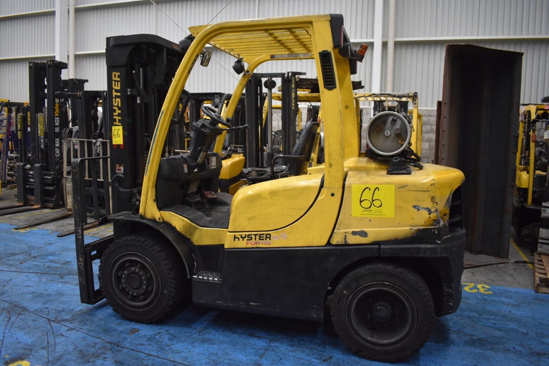 Hyster Forklift, Model H80FT, S/N U005V07045S, Year 2018, 7500 lb Capacity, Hours 8603 - Image 7 of 38