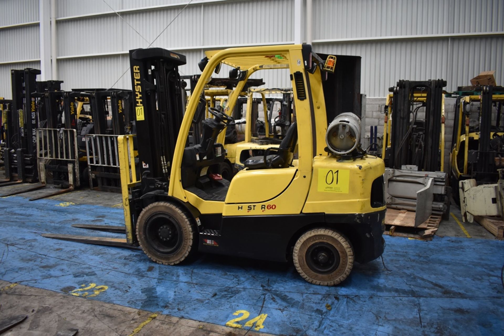 Hyster Forklift, Model H60FT, S/N P177V06452P, Year 2016, 5750 lb Capacity - Image 26 of 58