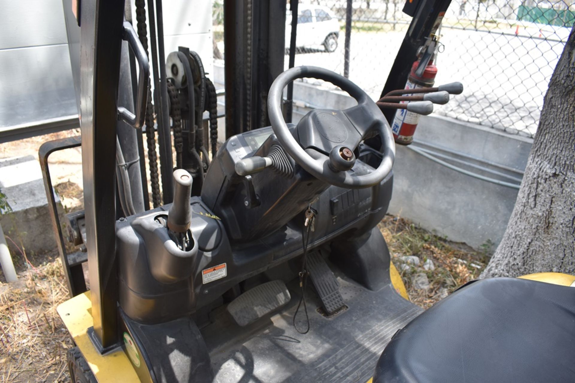 Yale Forklift, Model GTP25MX, S/N D871R02899P, 5000 lb capacity - Image 38 of 48