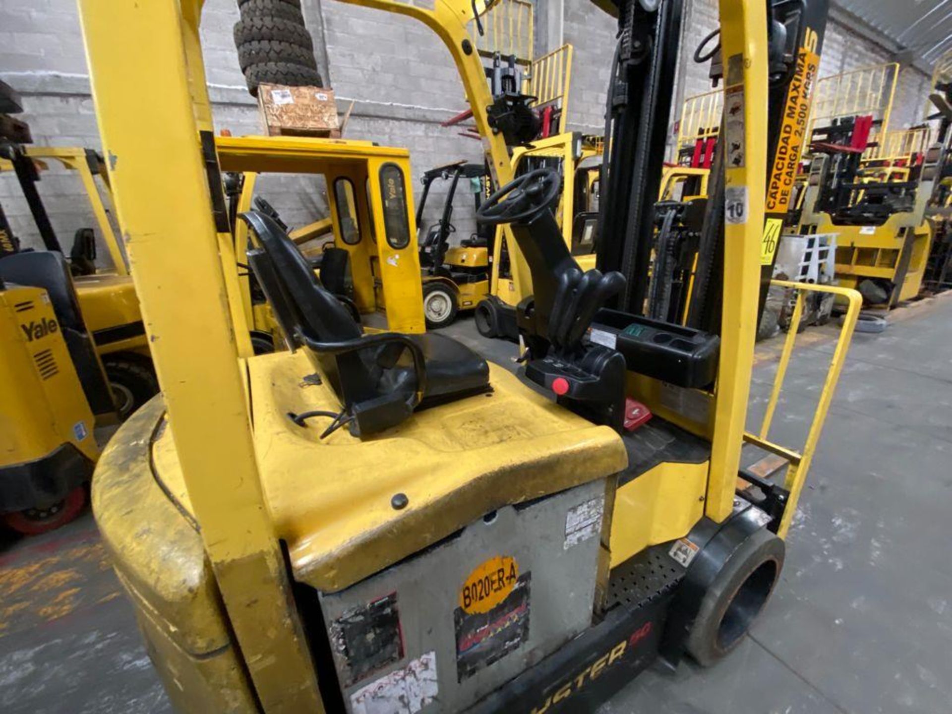 Hyster Electric Forklift, Model E50XN-27, S/N A268N20204P, Year 2016, 4750 lb Capacity, - Image 28 of 33