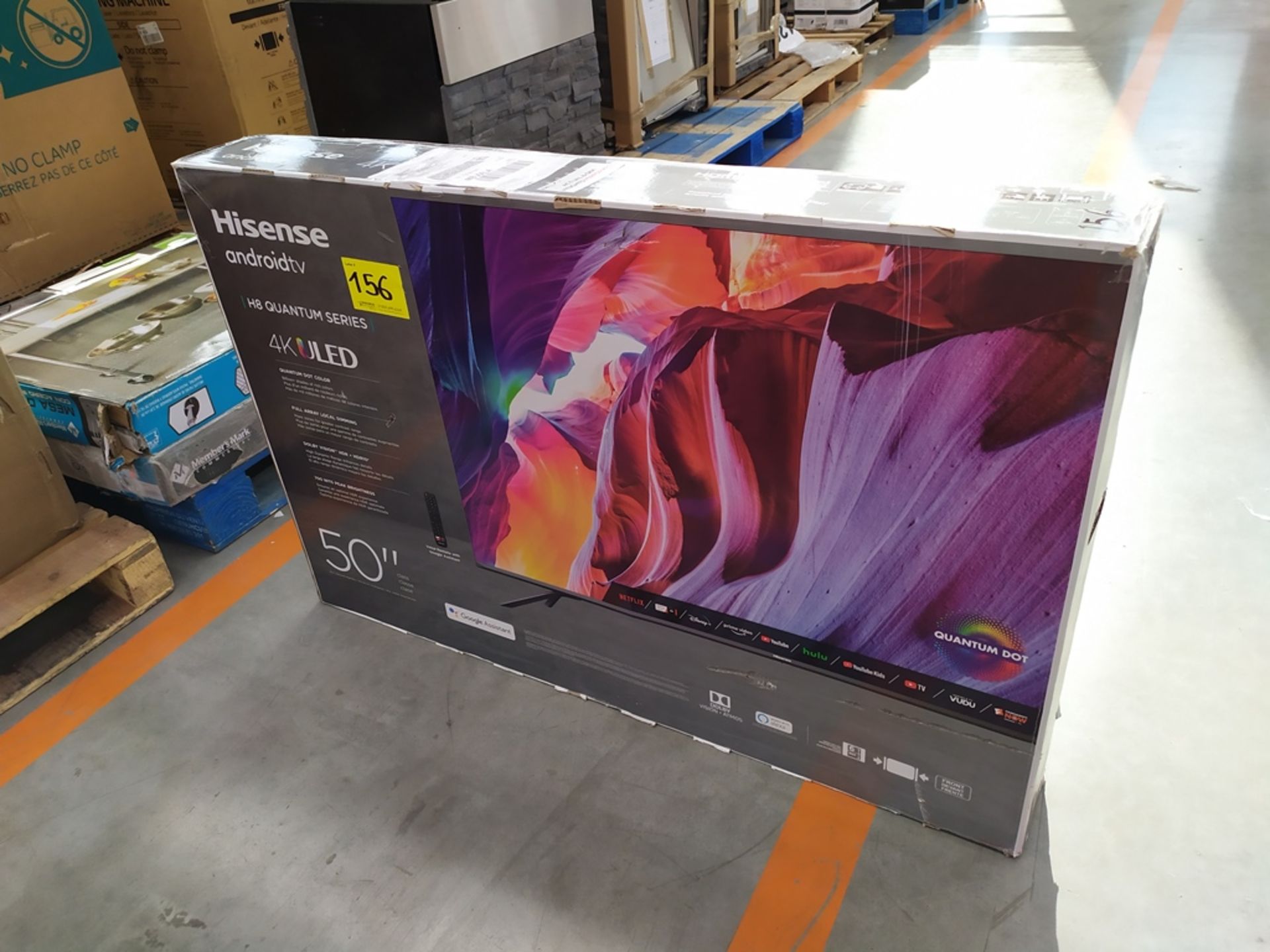 Pantalla Smart TV Marca Hisense H8 Quantum Series Modelo 50H8G No De Serie 50G20413DH00111 - Image 7 of 13