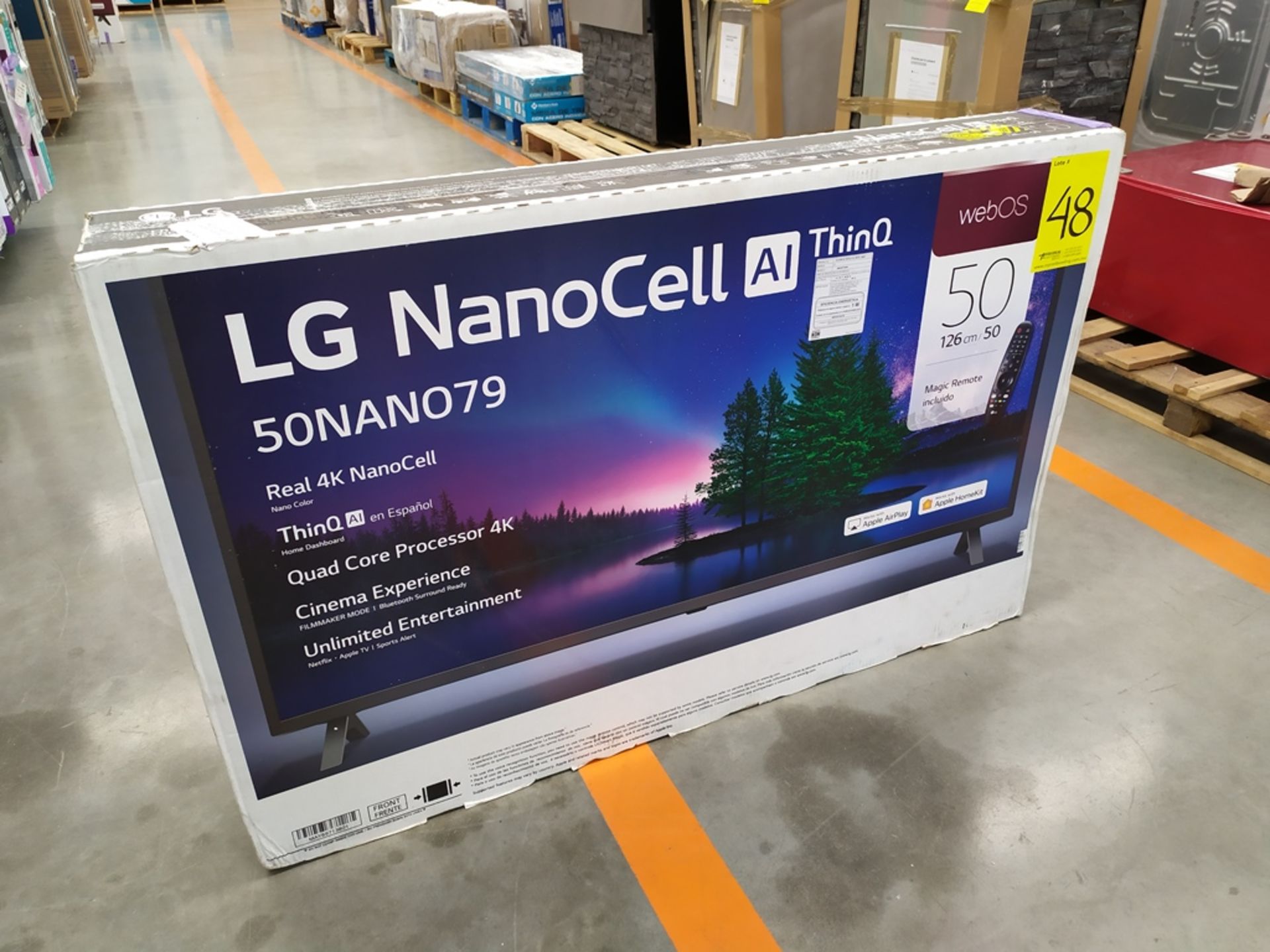 Pantalla Smart TV Marca LG De 50" Nanocell Modelo 50NAN079 No De Serie 104MXPH40256 - Image 7 of 9