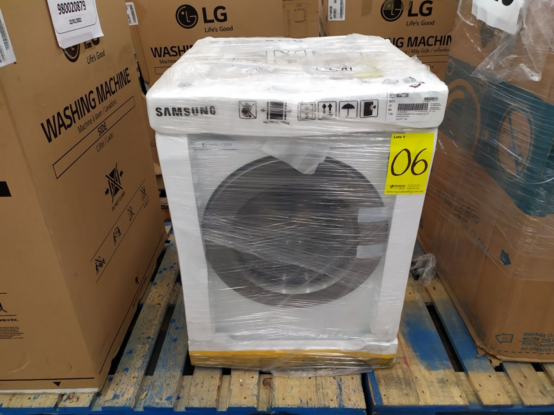 Lavadora Secadora Frontal De 11 Kilos Marca Samsung Modelo Wd11m44733w No De Serie 0UGN5ADN701230