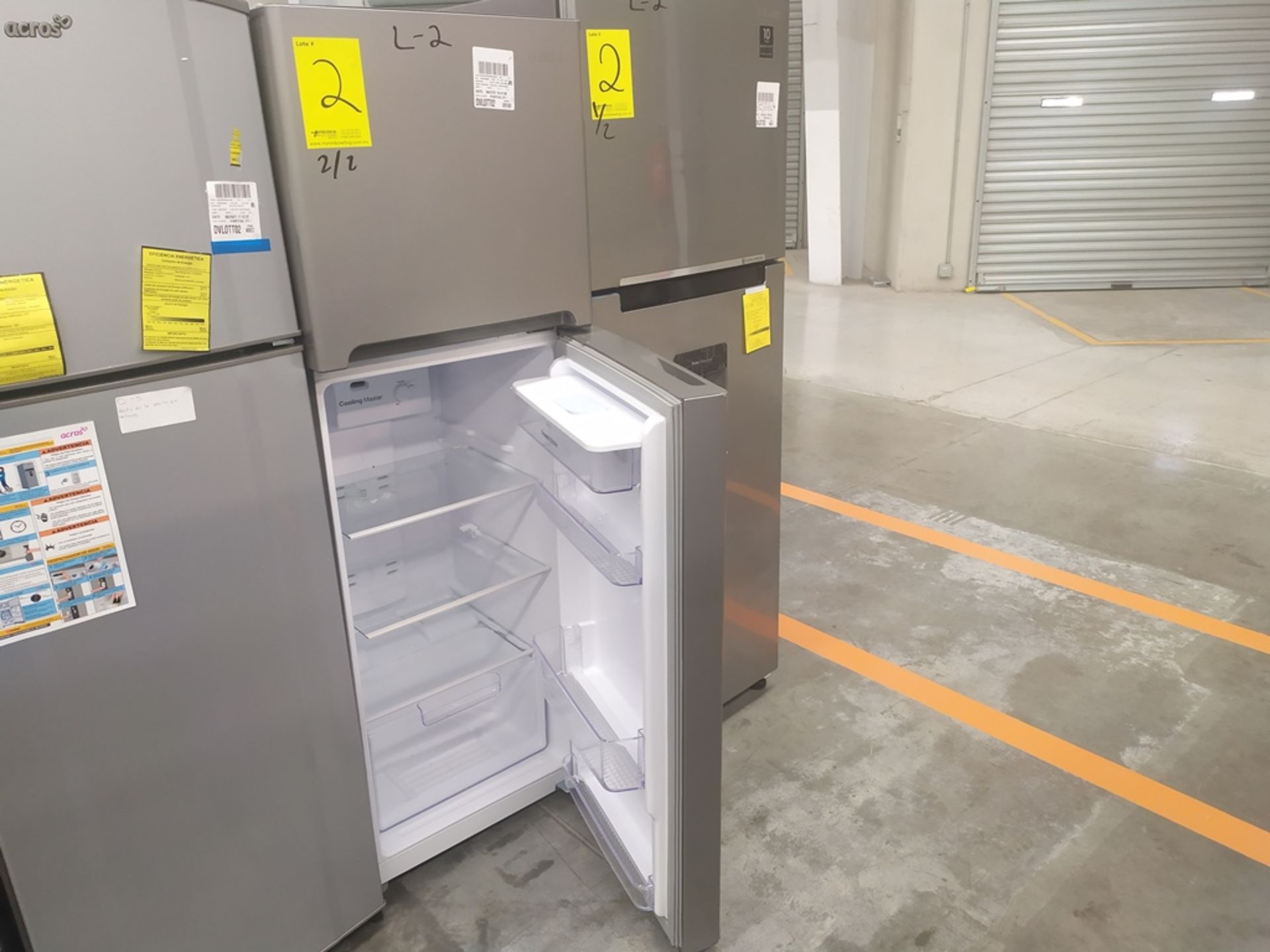 2 Refrigeradores, uno Marca Samsung, Modelo RT32K5710S8, Serie 0ARB4BAR600275H, Color Gris con disp - Image 8 of 9