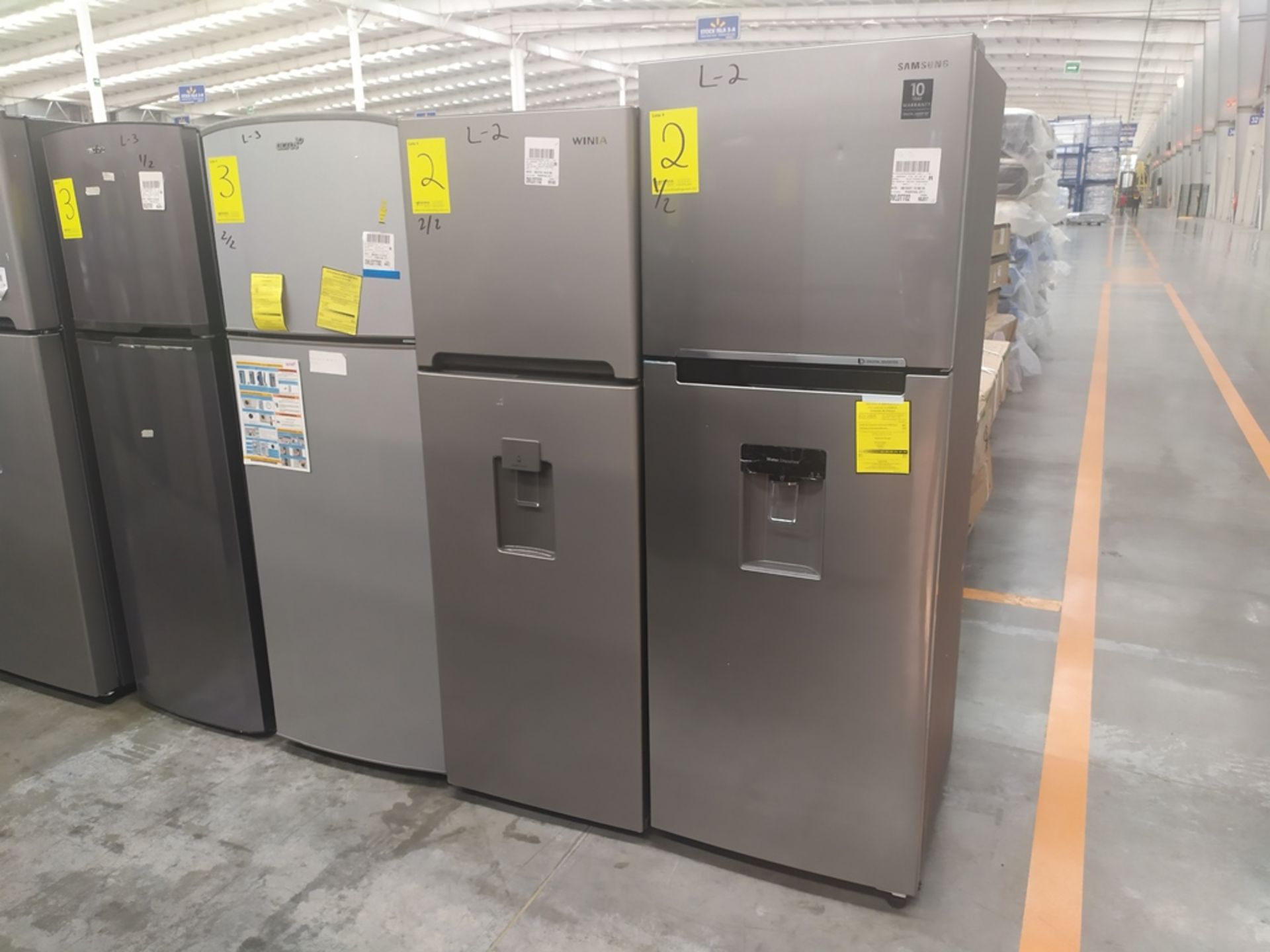 2 Refrigeradores, uno Marca Samsung, Modelo RT32K5710S8, Serie 0ARB4BAR600275H, Color Gris con disp - Image 3 of 9