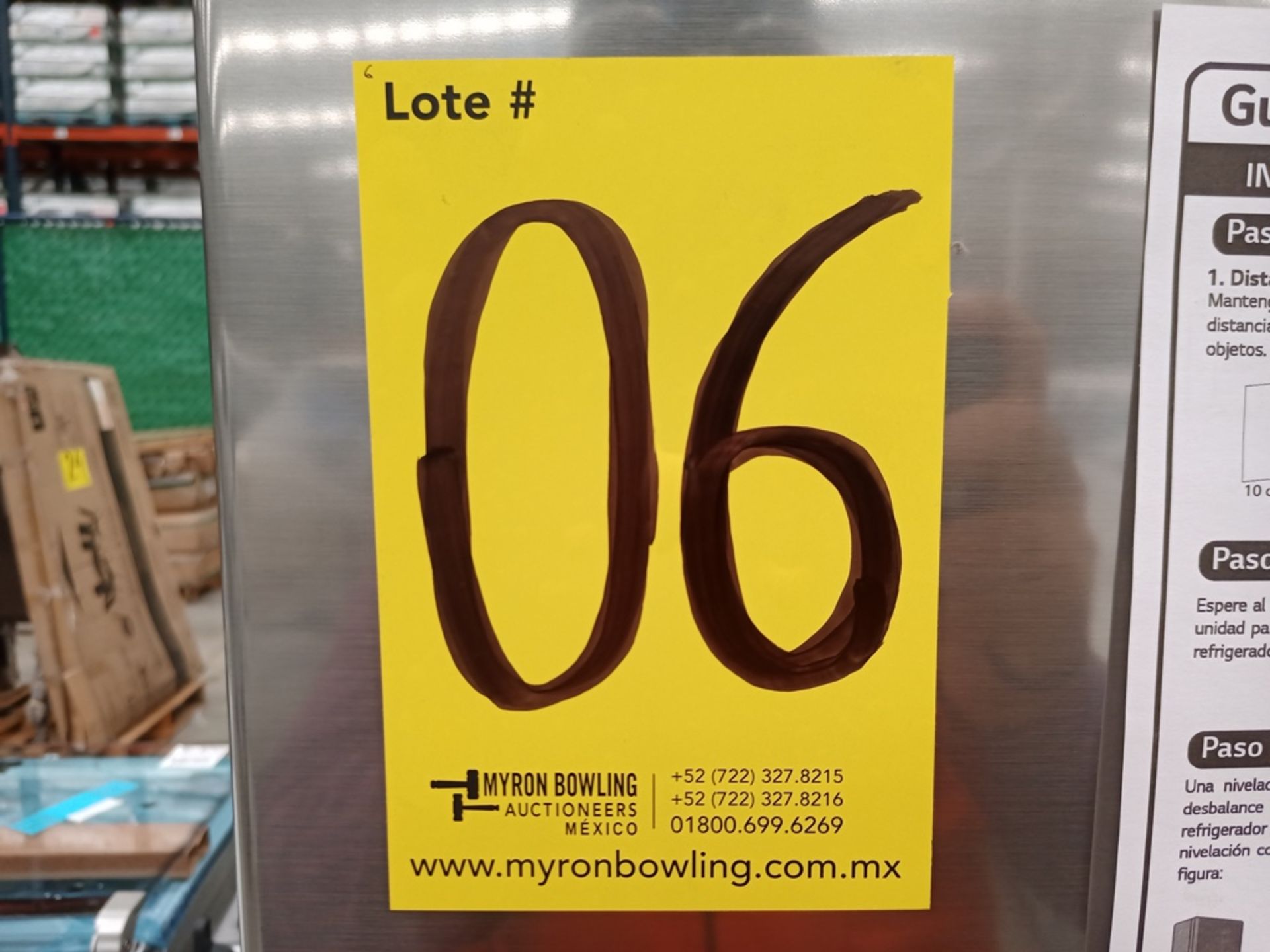 1 Refrigerador con dispensador de agua, Marca LG, Modelo GT29WDC, Serie 104MRUY2D310, Color Gris, G - Image 10 of 10