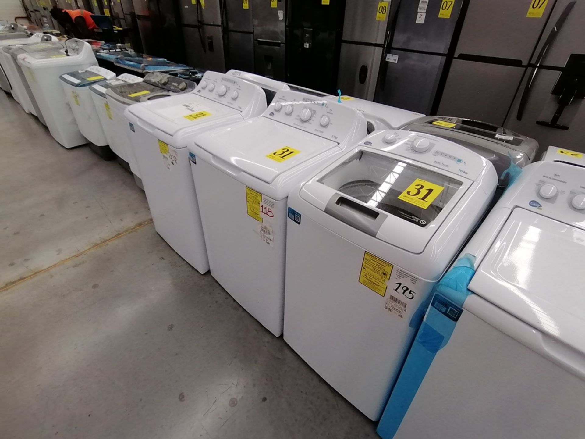 Lote de 3 lavadoras contiene: 1 Lavadora de 17KG, Marca Easy, Modelo LEA77114CBAB03, Serie 2105S522 - Image 16 of 30
