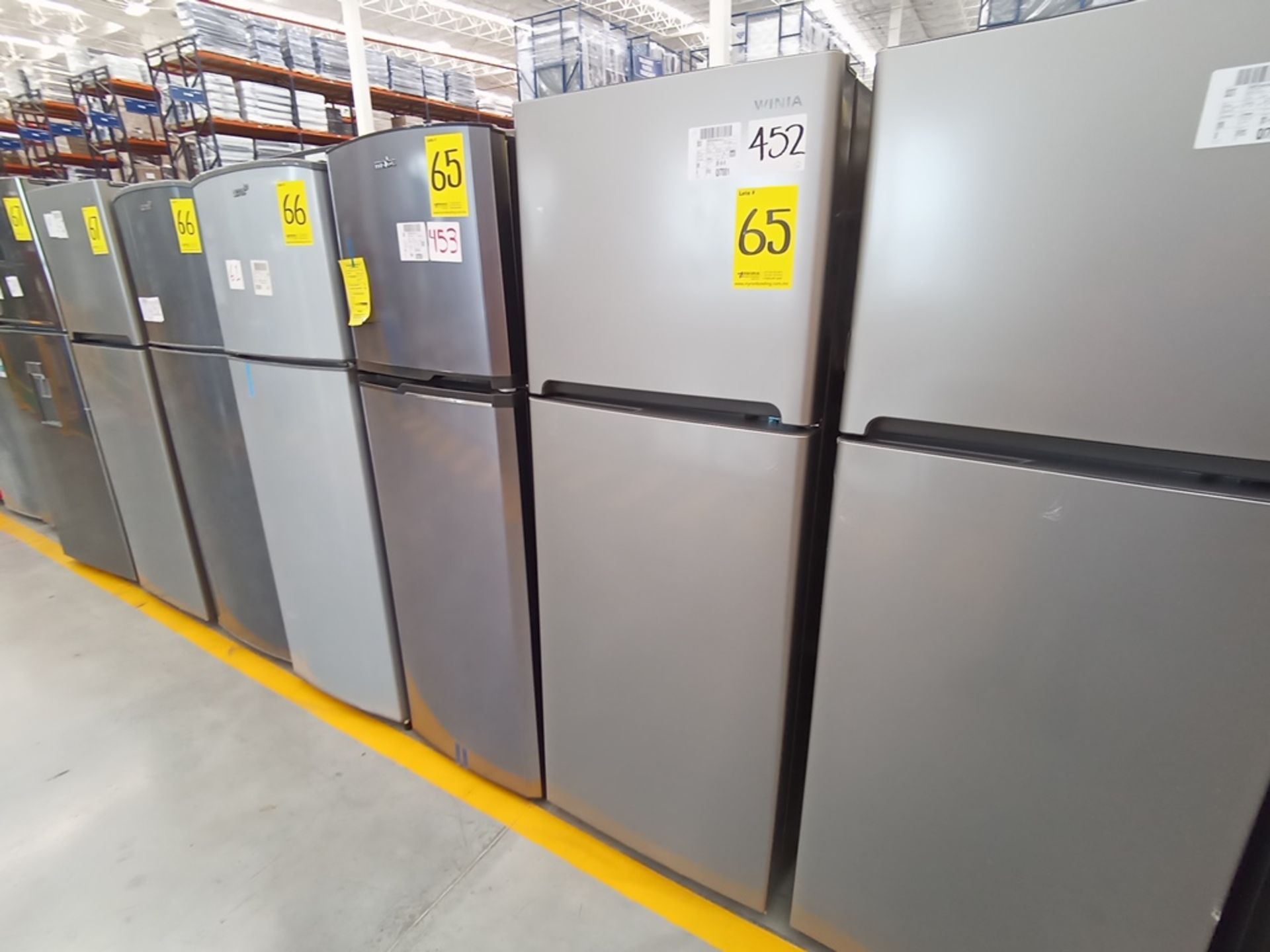 Lote de 2 Refrigeradores contiene: 1 Refrigerador Marca Winia, Modelo DFR-32210GNV, Serie MR216N130 - Image 8 of 15