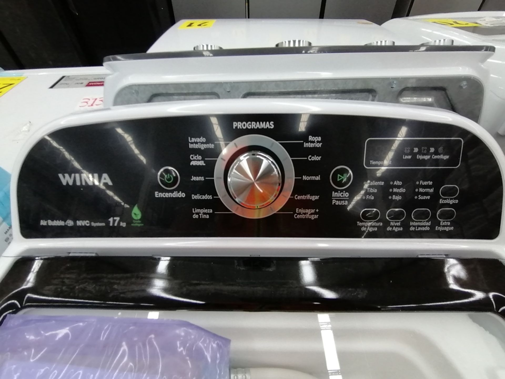 Lote de 3 lavadoras contiene: 1 Lavadora de 16KG, Marca Mabe, Modelo LMA46102VBAB02, Serie 2108S802 - Image 19 of 29