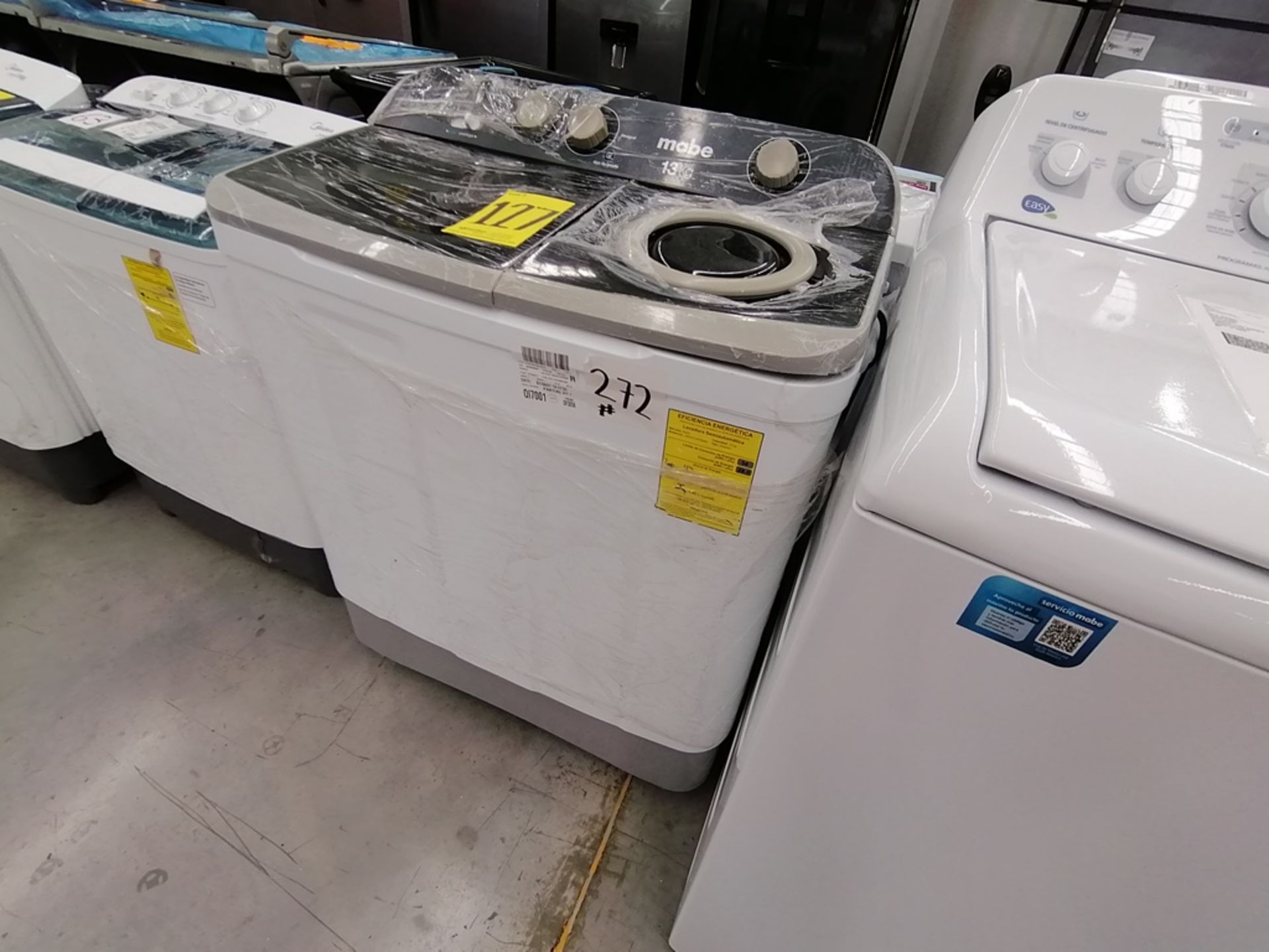 Lote de 3 Lavadoras contiene: 1 Lavadora marca Hisense de 13Kg modelo WSA1301P Serie W-D2KU color b - Image 3 of 28