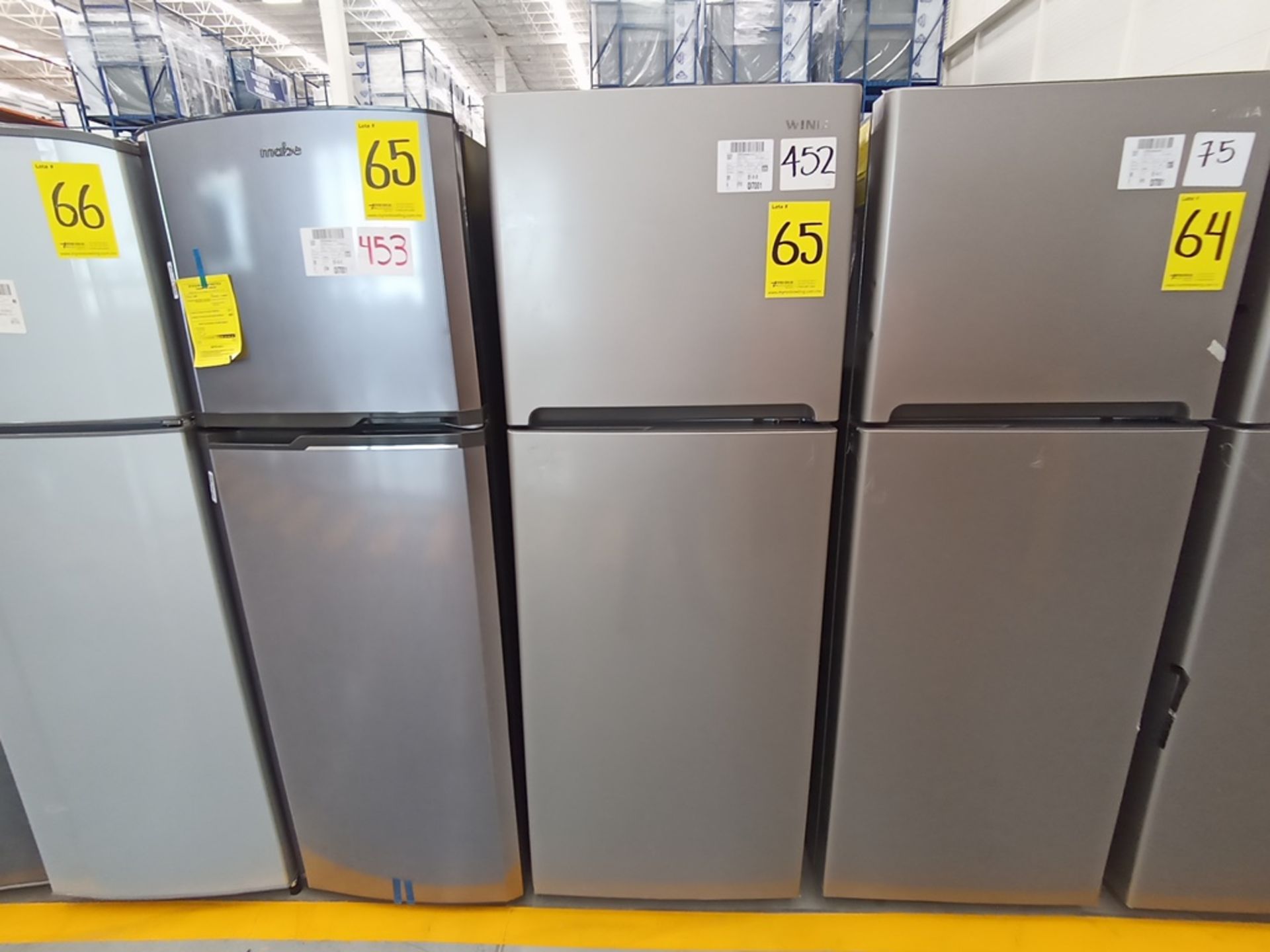 Lote de 2 Refrigeradores contiene: 1 Refrigerador Marca Winia, Modelo DFR-32210GNV, Serie MR216N130 - Image 7 of 15