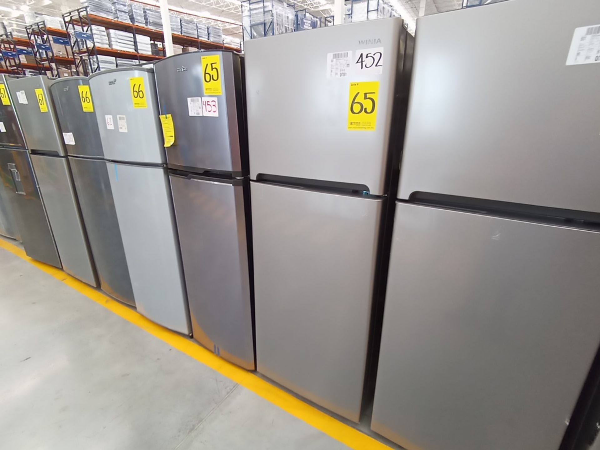 Lote de 2 Refrigeradores contiene: 1 Refrigerador Marca Winia, Modelo DFR-32210GNV, Serie MR216N130 - Image 9 of 15