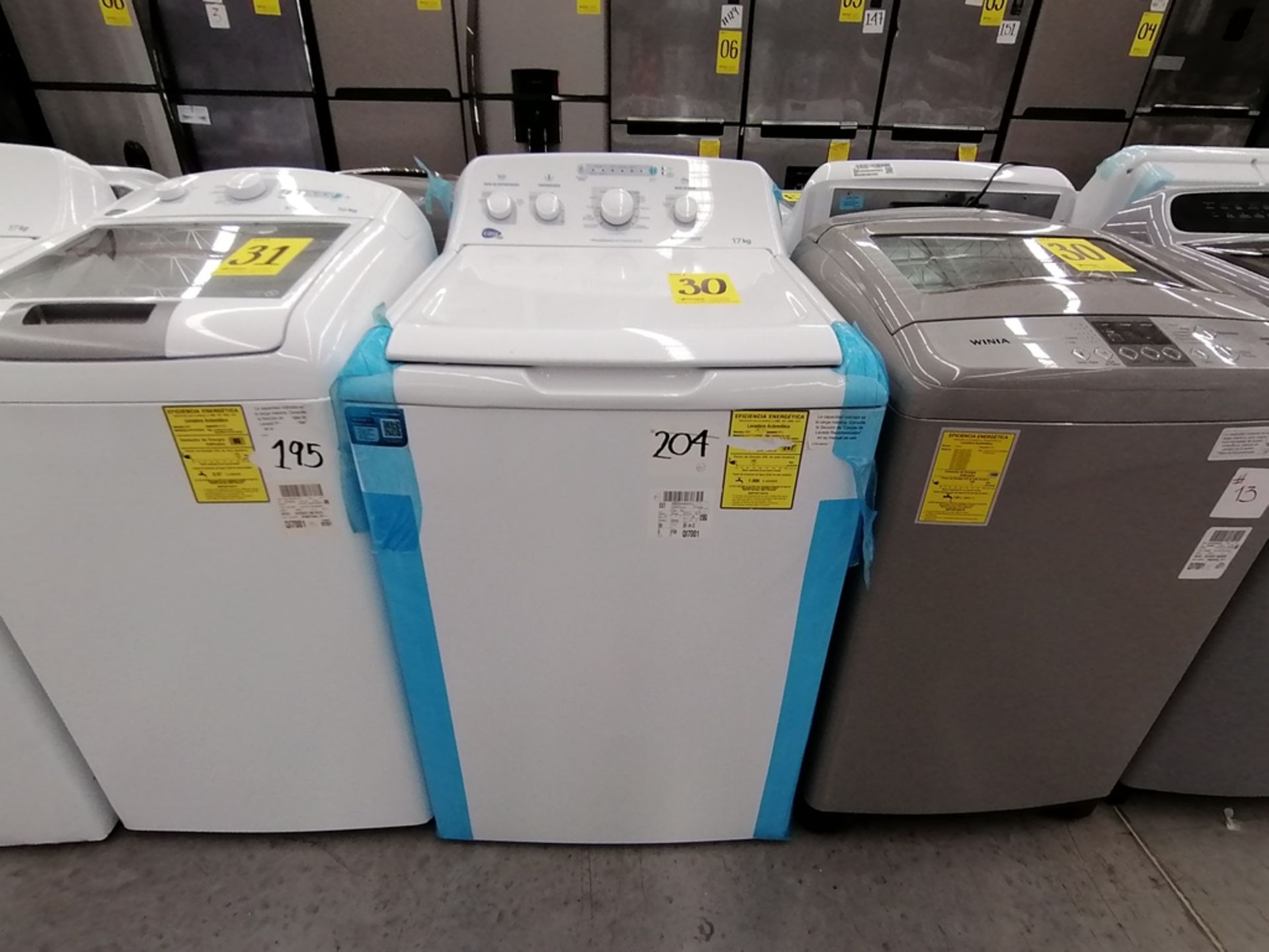 Lote de 3 lavadoras contiene: 1 Lavadora de 17KG, Marca Easy, Modelo LEA77114CBAB03, Serie 2105S552 - Image 25 of 30