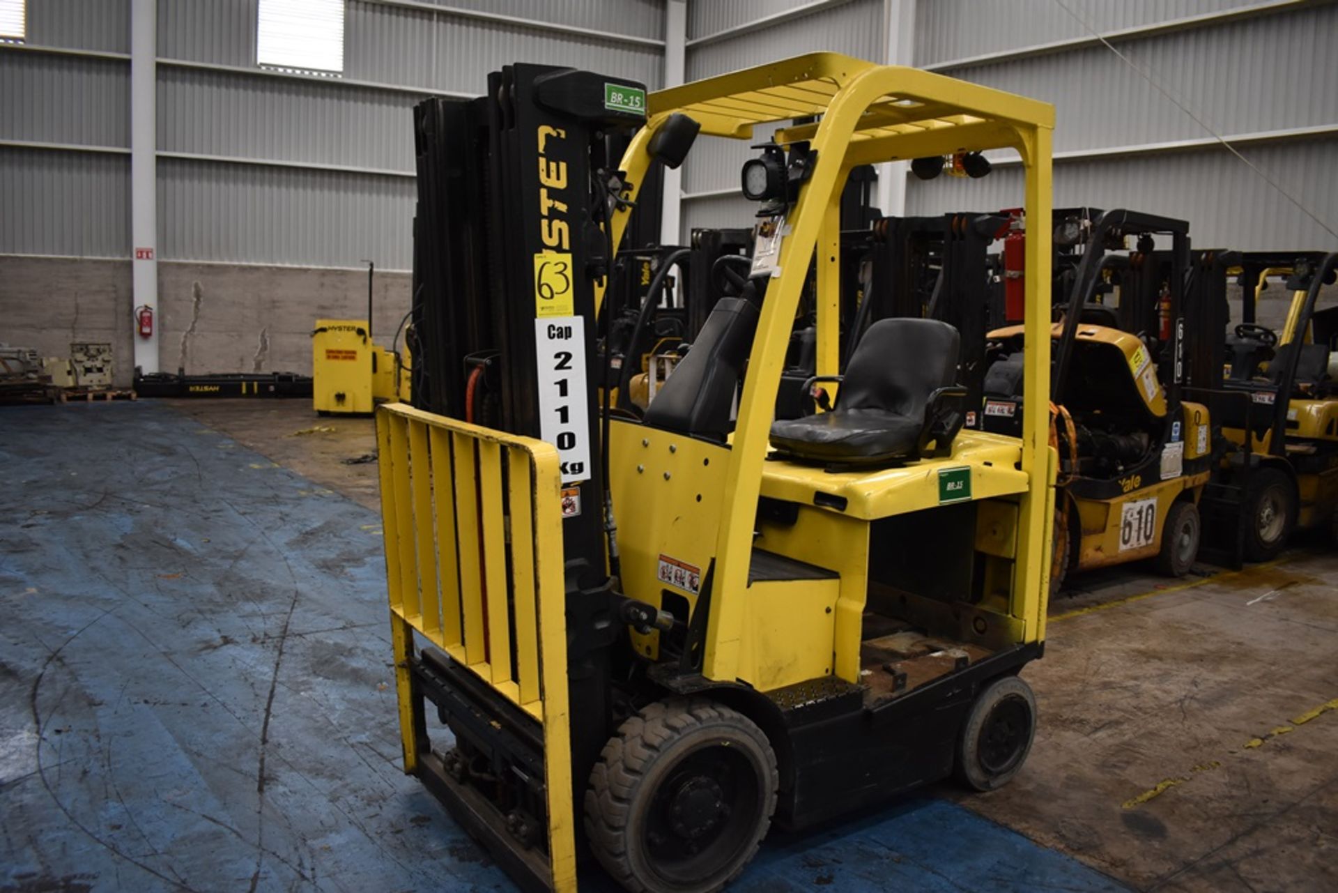 Hyster electric Forklift, model E50XN-27, capacity 4800 lb - Image 20 of 44