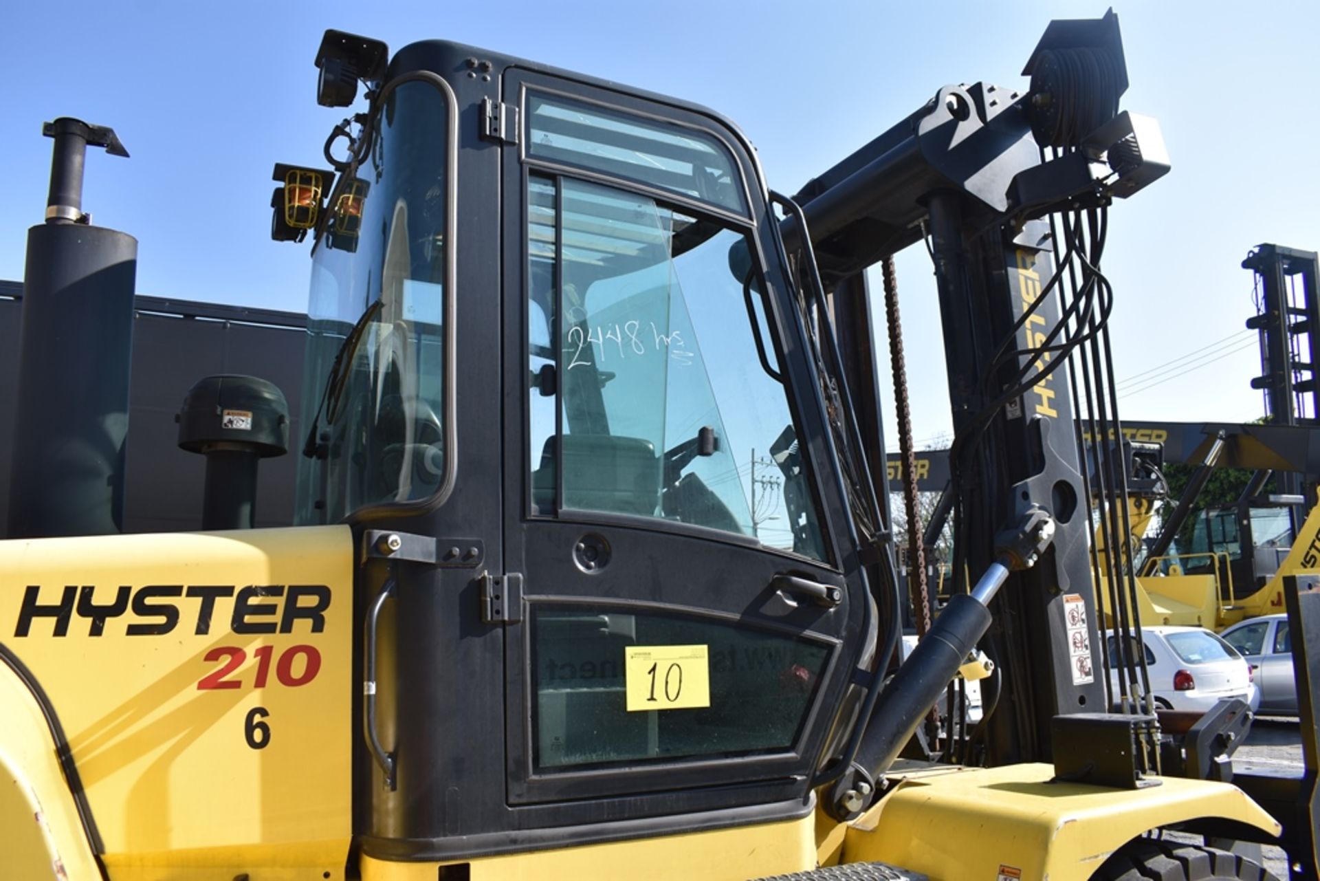 Hyster Forklift, model H210HD2, year 2017, 19,100 lb capacity, 2450 hours - Image 49 of 131