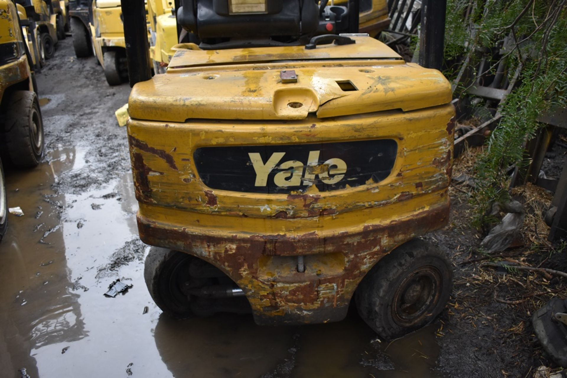 Yale electric Forklift, model ERP060VLE80TE091, 5700 lb capacity - Image 20 of 49