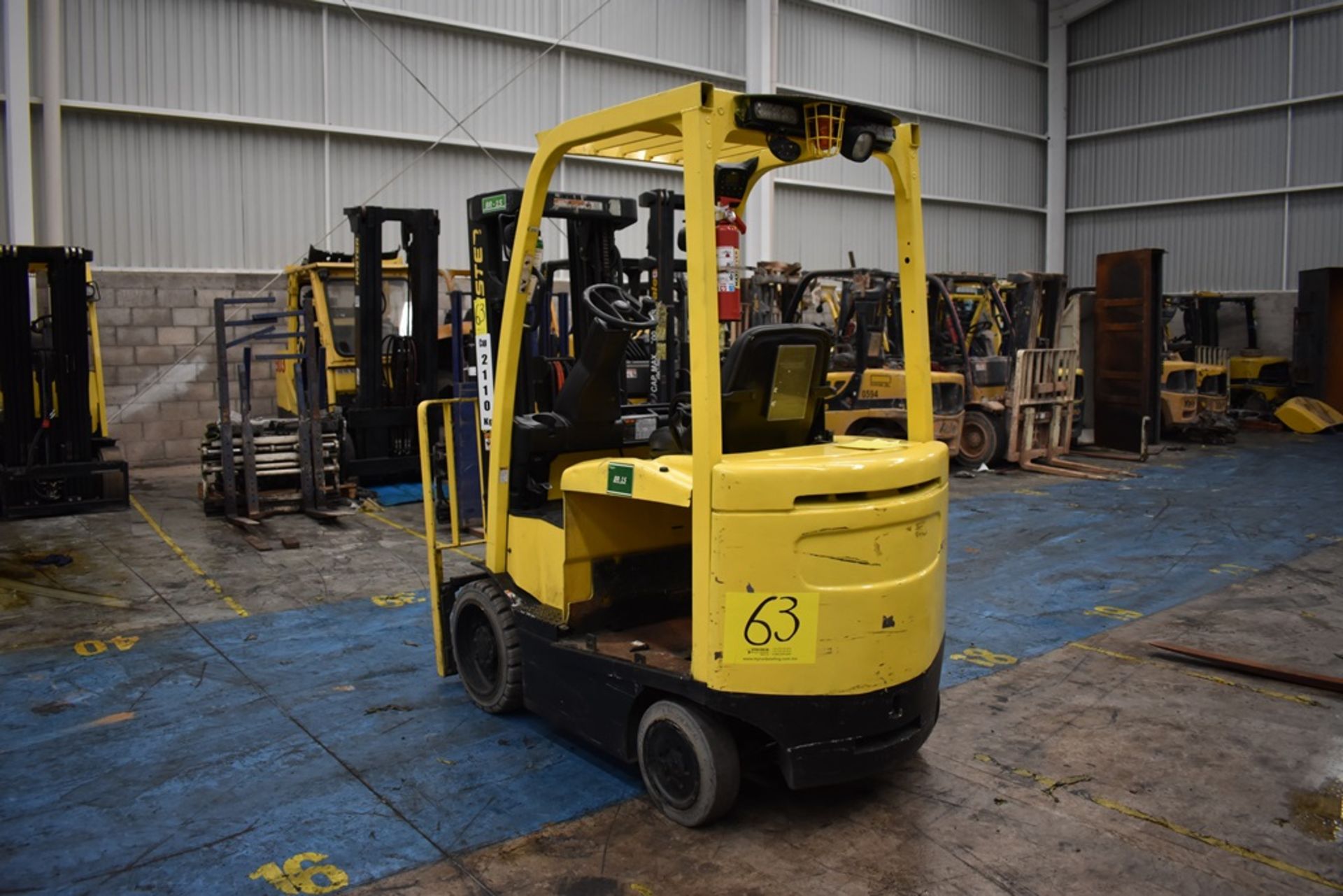 Hyster electric Forklift, model E50XN-27, capacity 4800 lb - Image 6 of 44
