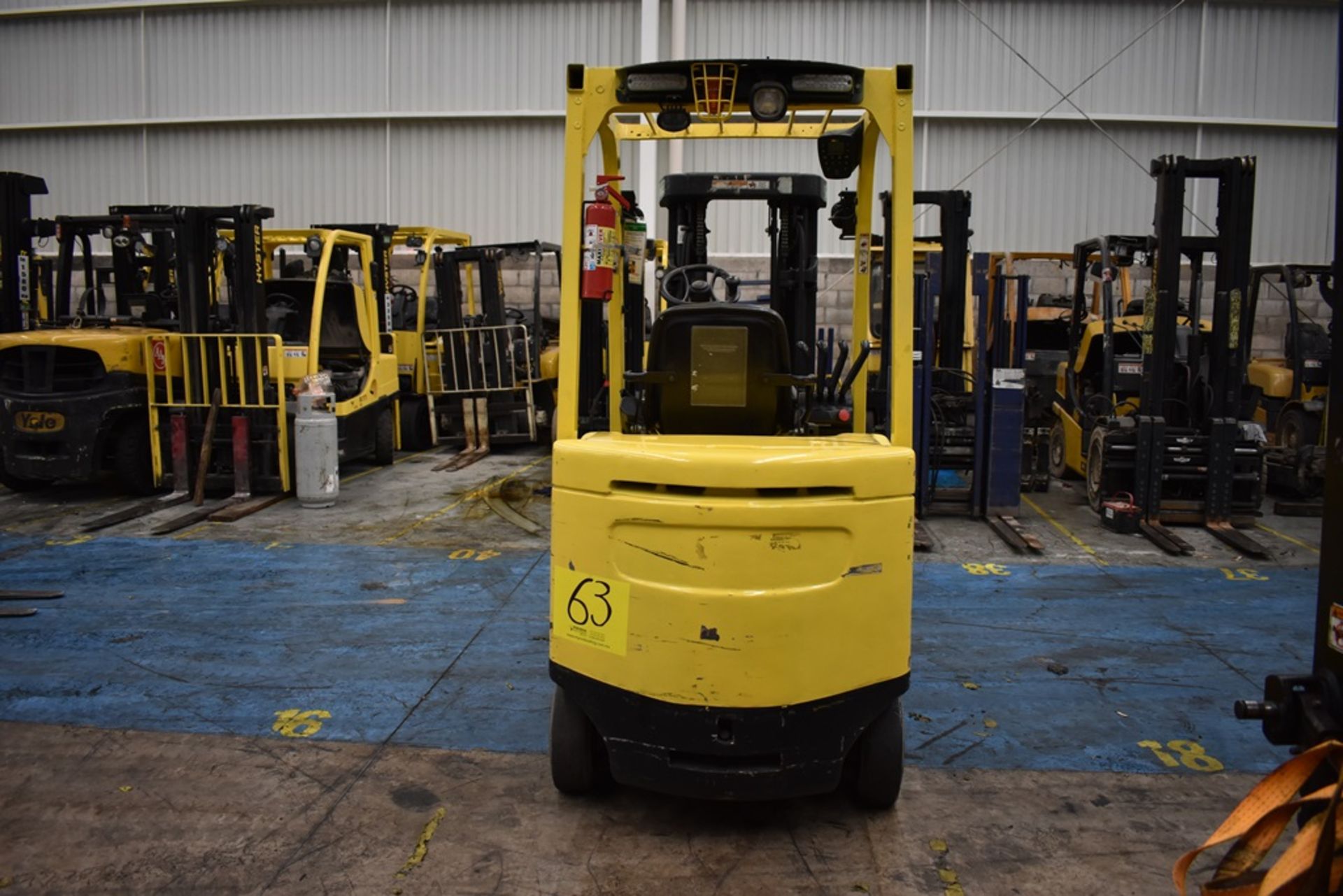 Hyster electric Forklift, model E50XN-27, capacity 4800 lb - Image 7 of 44
